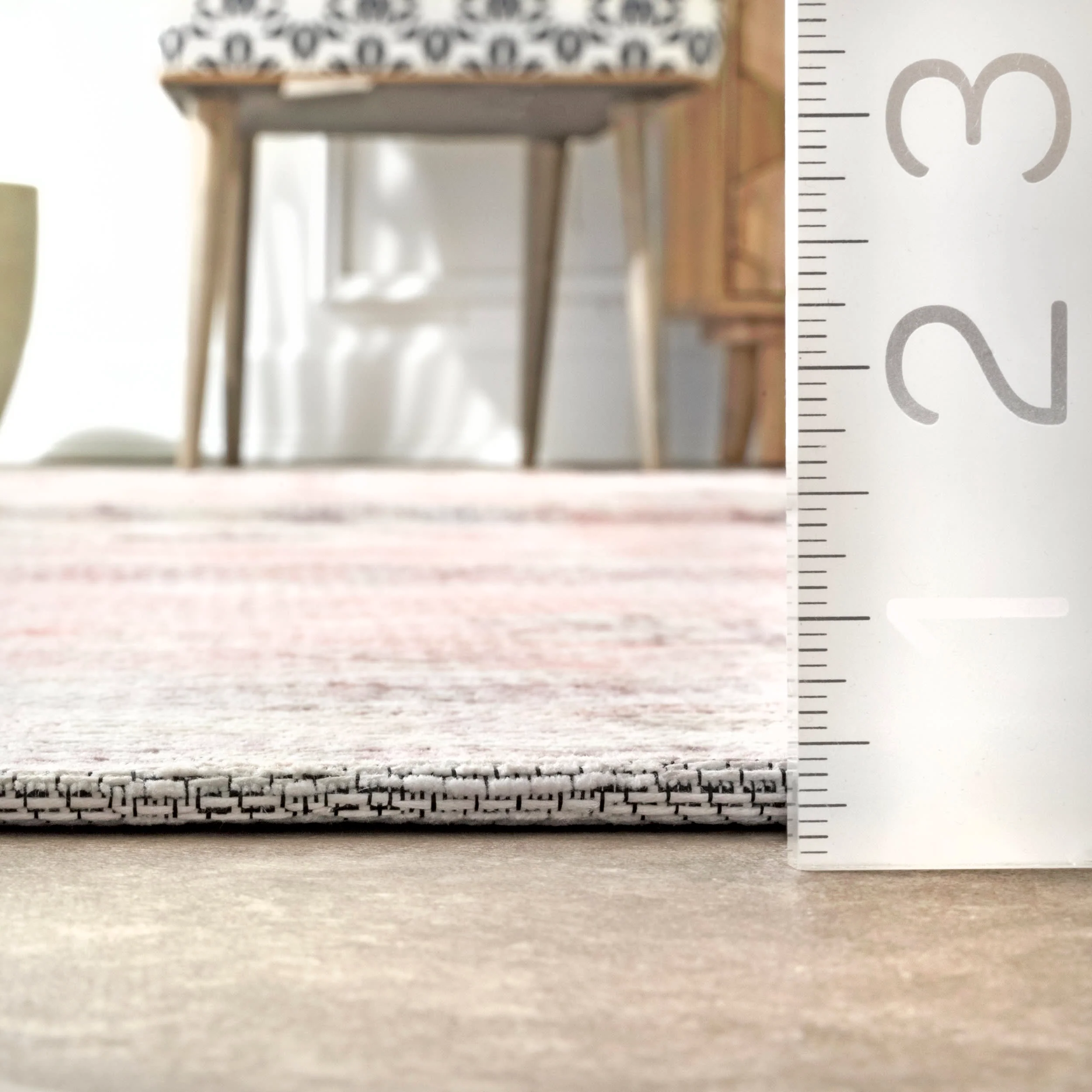 Ashen Medallion Flatweave Rug | Multicolor - Image 4