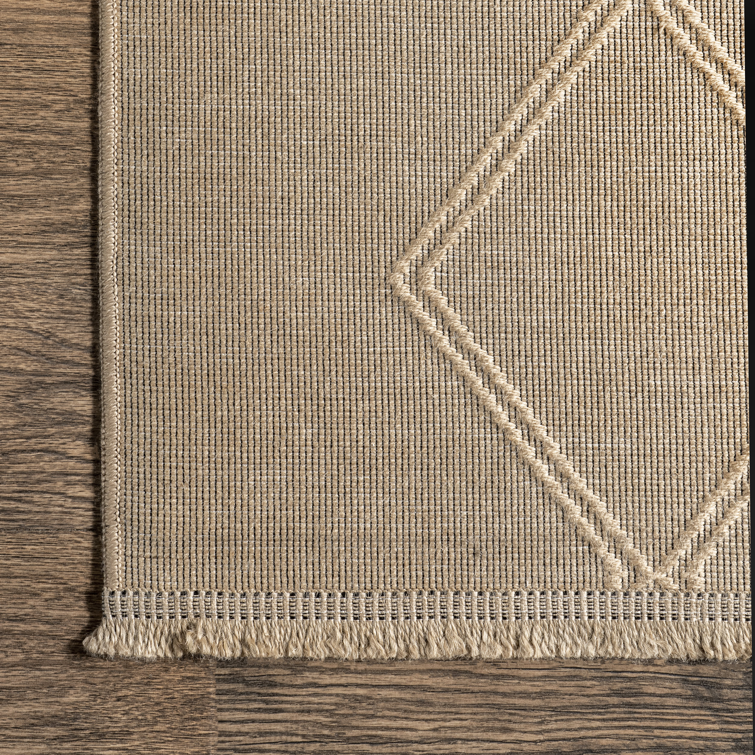 Ashly Trellis Rug | Natural - Image 3