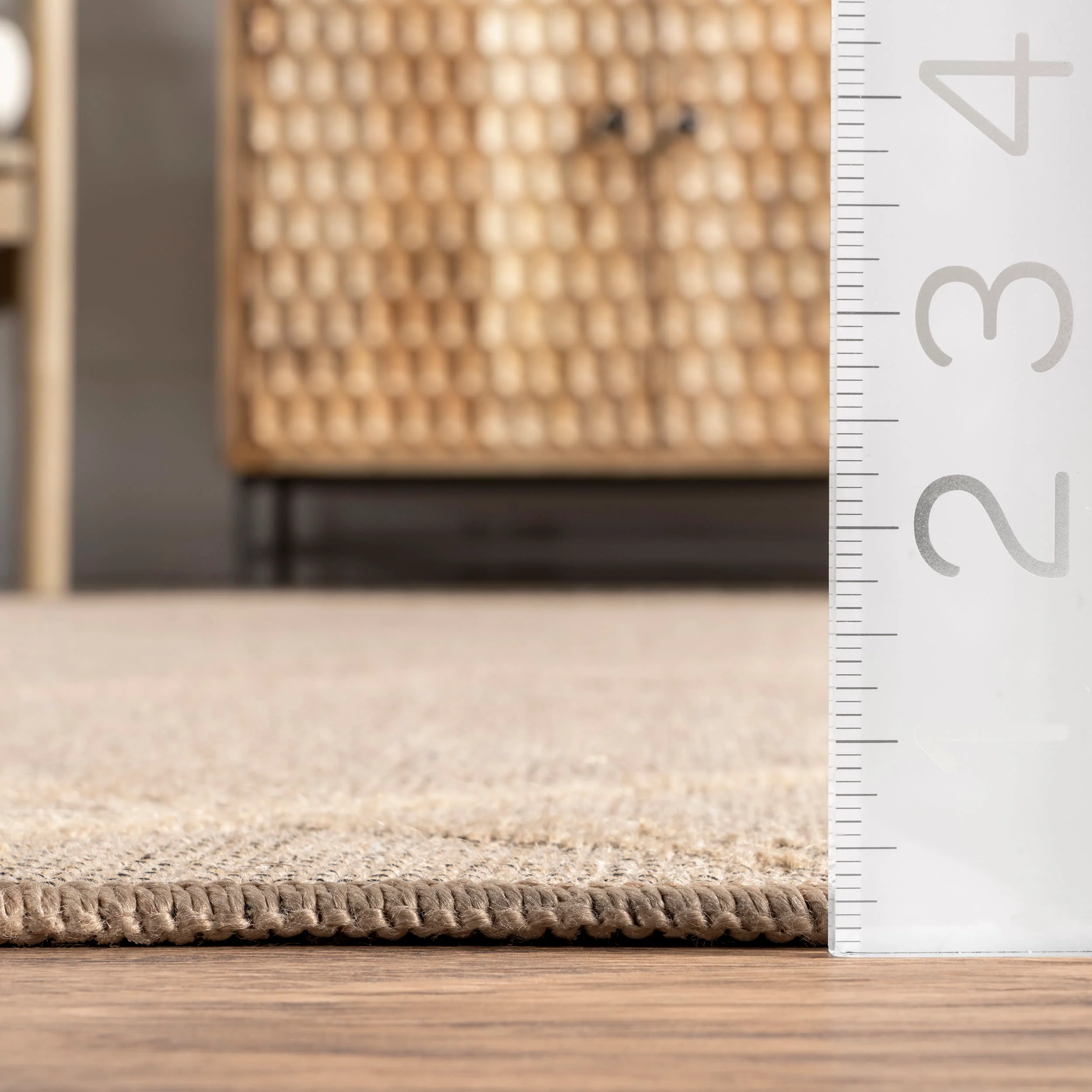 Ashly Trellis Rug | Natural - Image 5