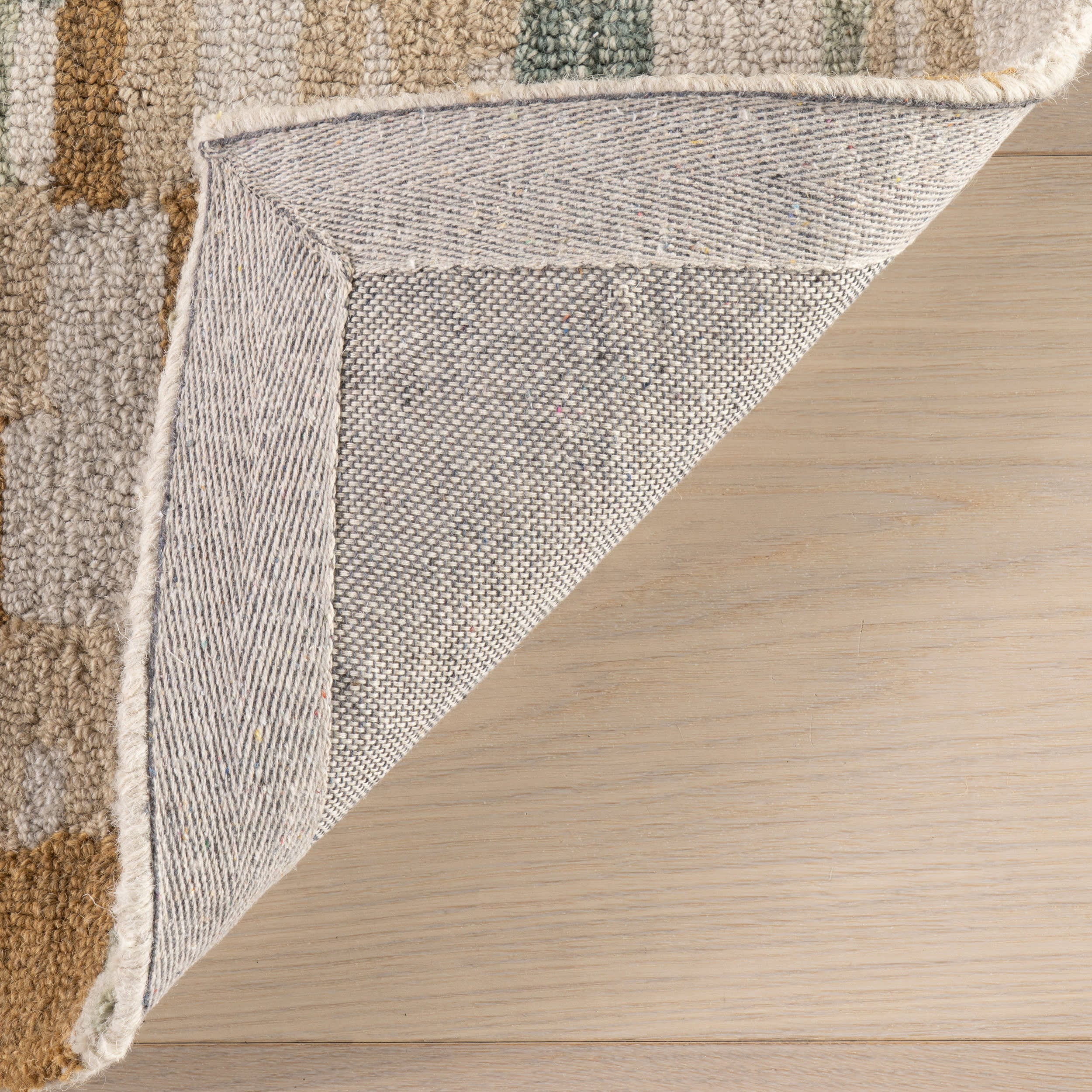 Ashmore Hand Micro Hooked Wool Rug | Multi - Image 9