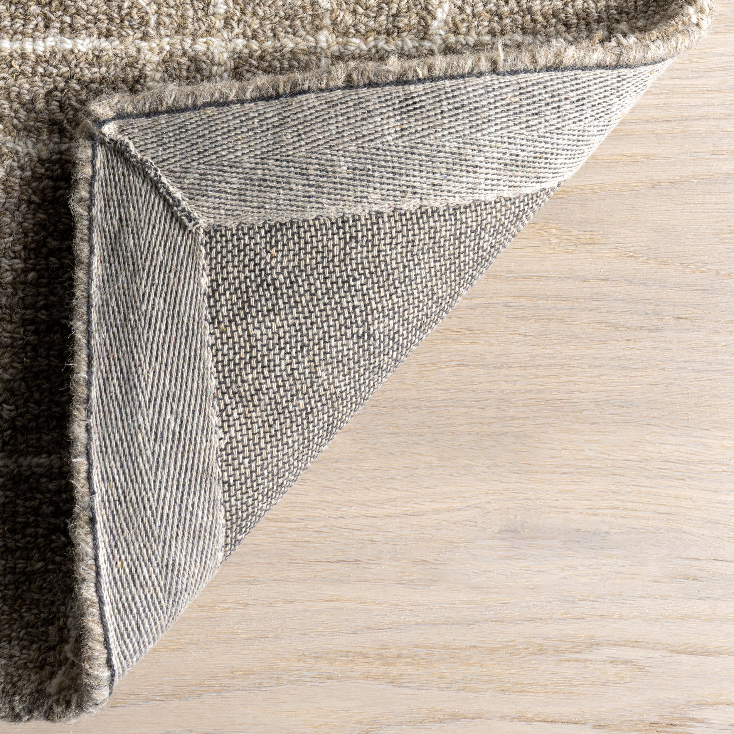 Aspyn Abstract Checked Rug | Sand - Image 7