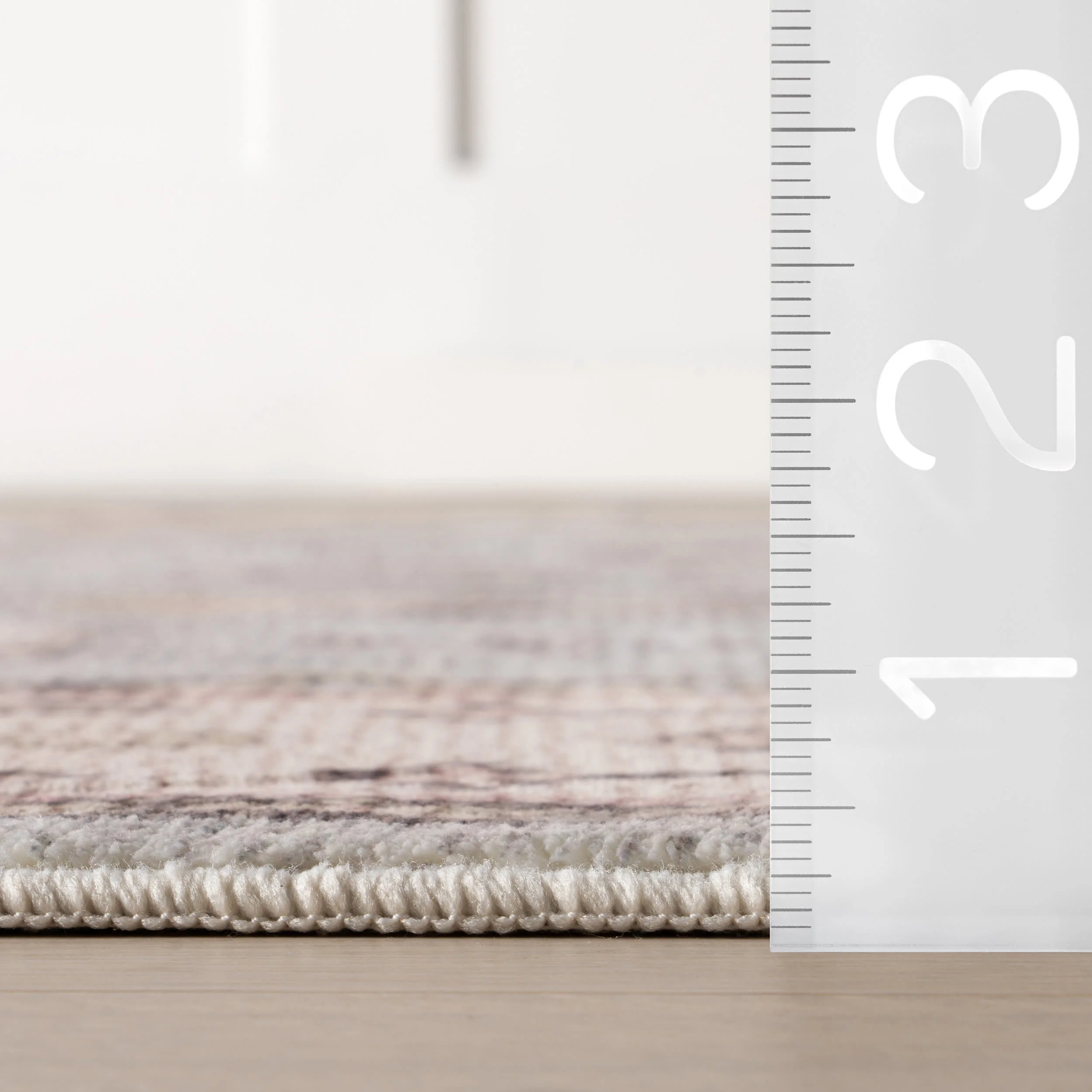 Athens Washable Rug | Light Blue - Image 5