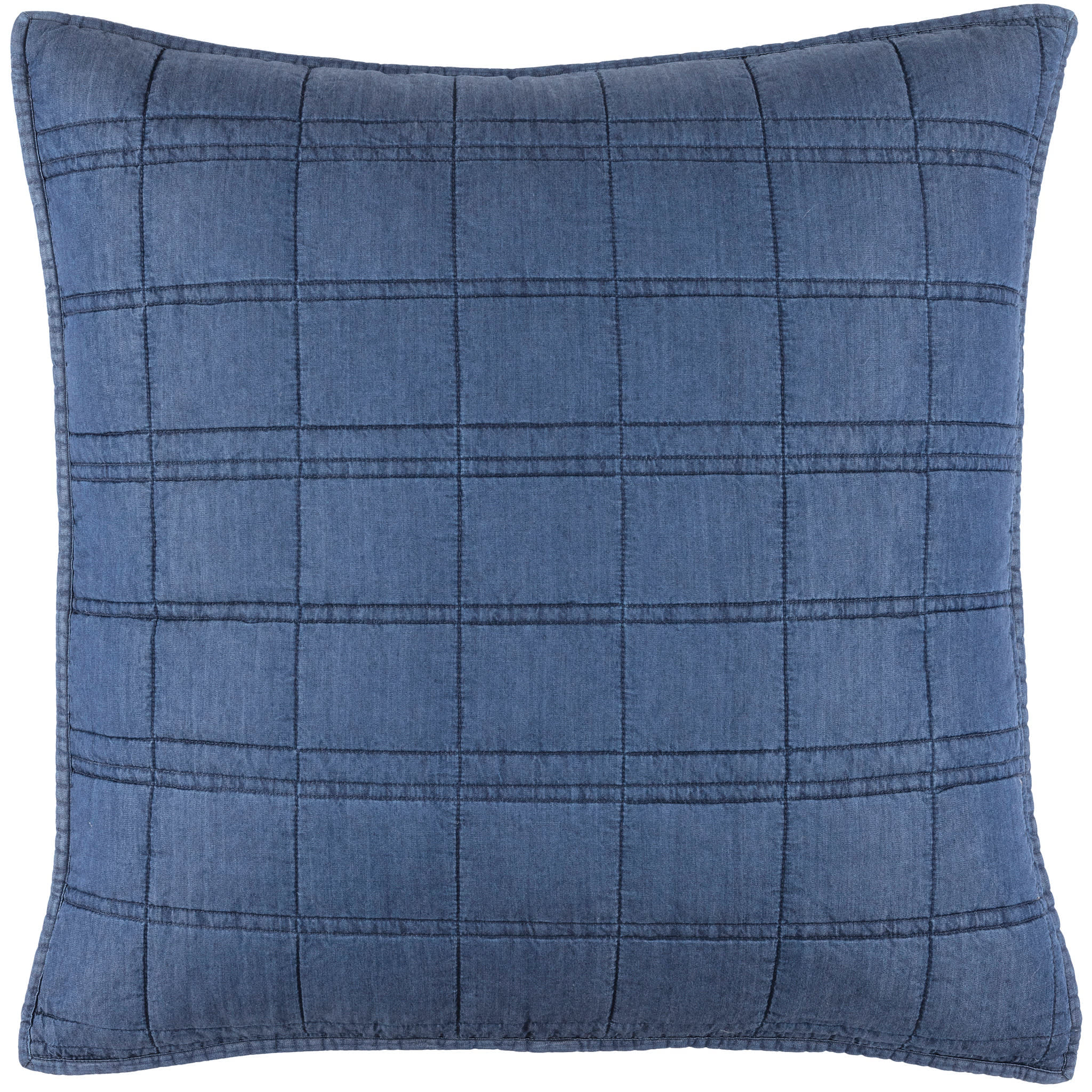 Atlas Quilted Sham | Denim - Image 5