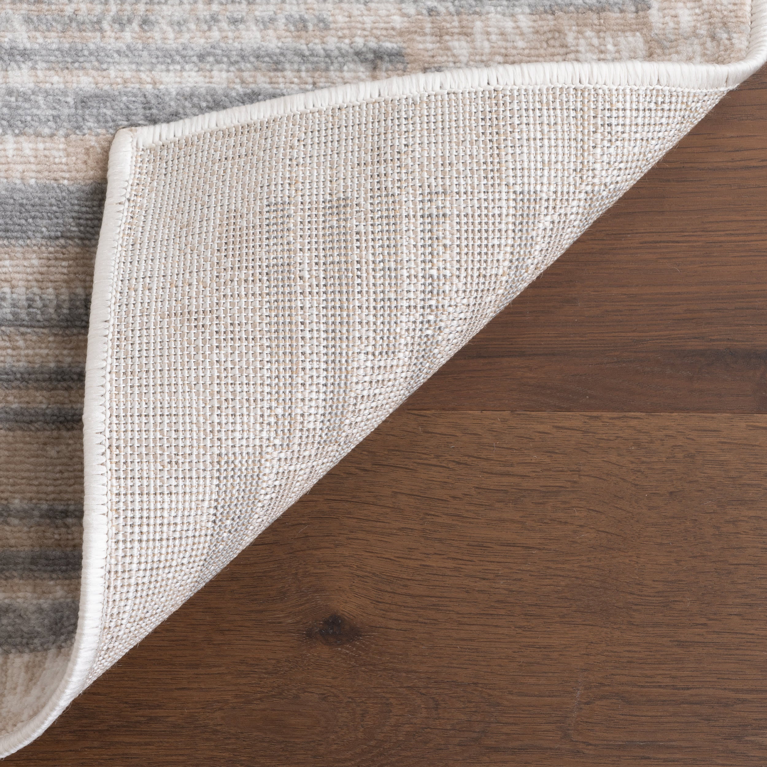 Aubriella Striped Rug | Grey - Image 7