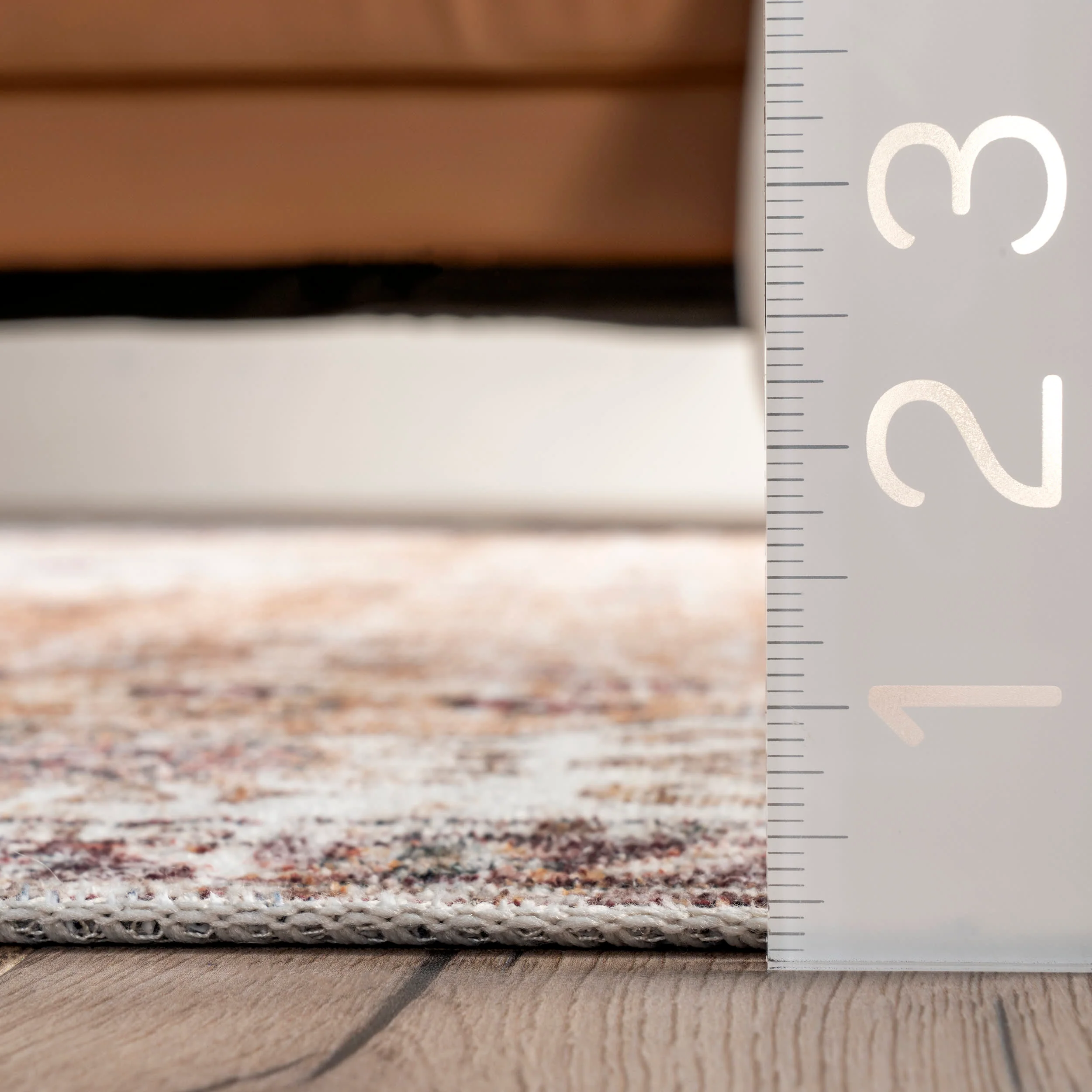Audrina Persian Washable Rug | Light Orange - Image 5