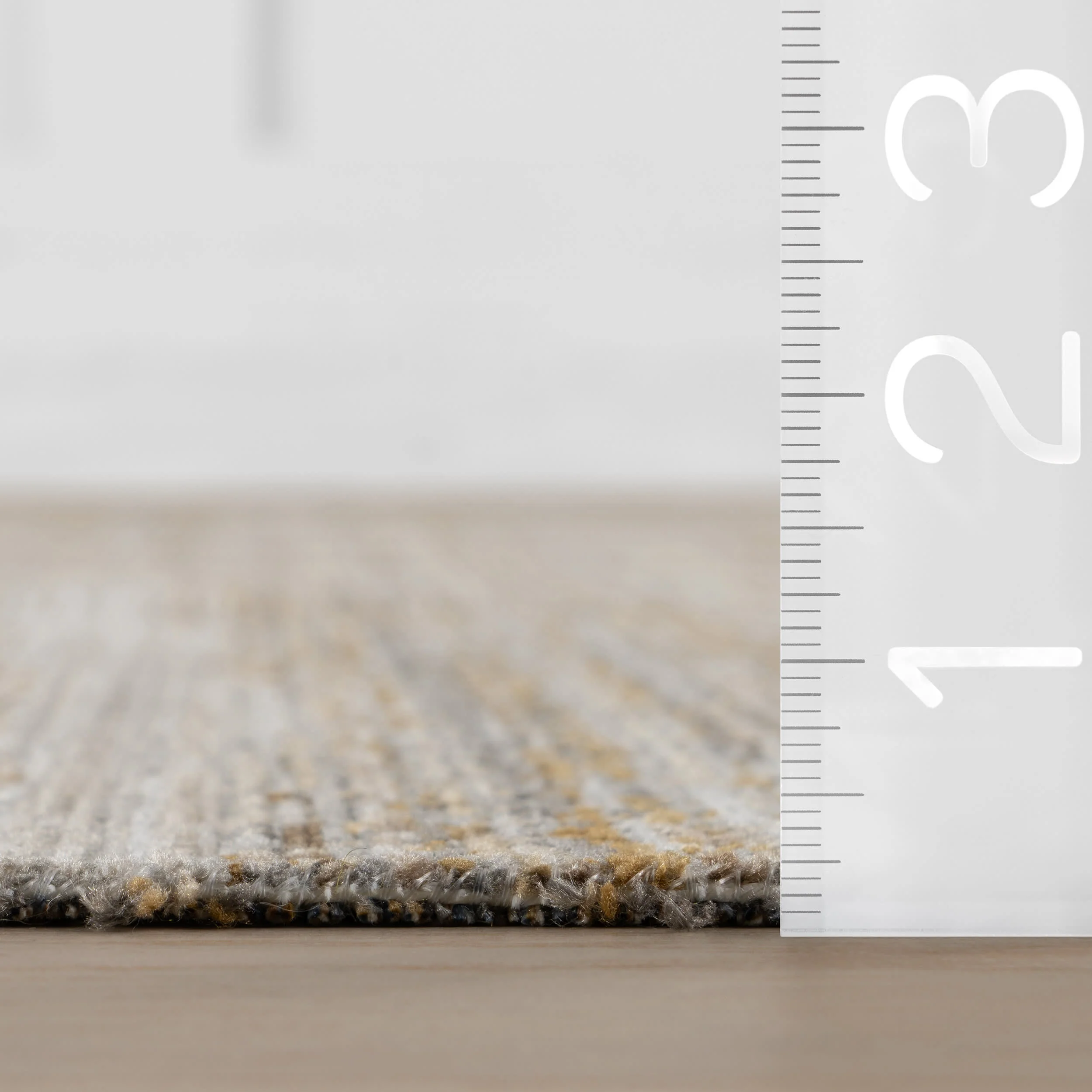 Aureli Modern Woven Abstract Indoor/Outdoor Washable Rug | Brown - Image 5