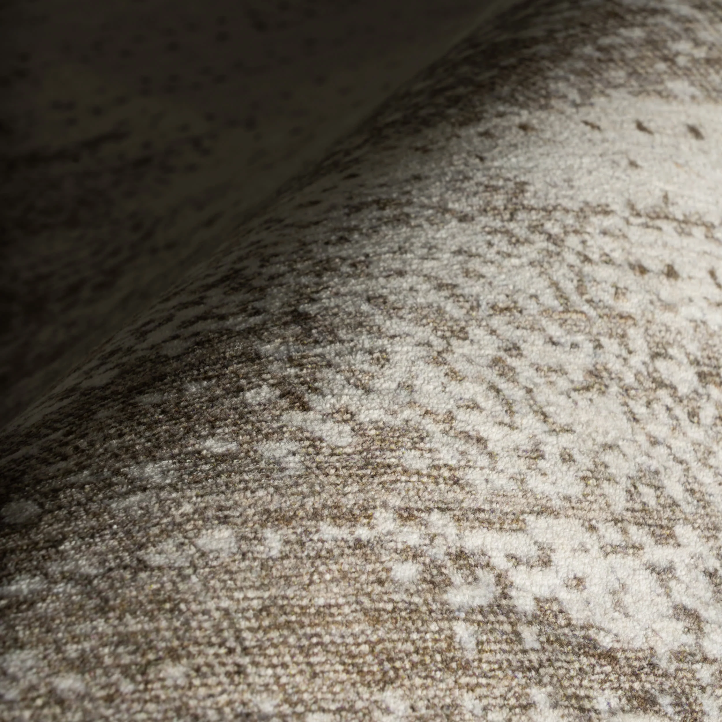 Aurellin Abstract Washable Rug | Ivory - Image 3