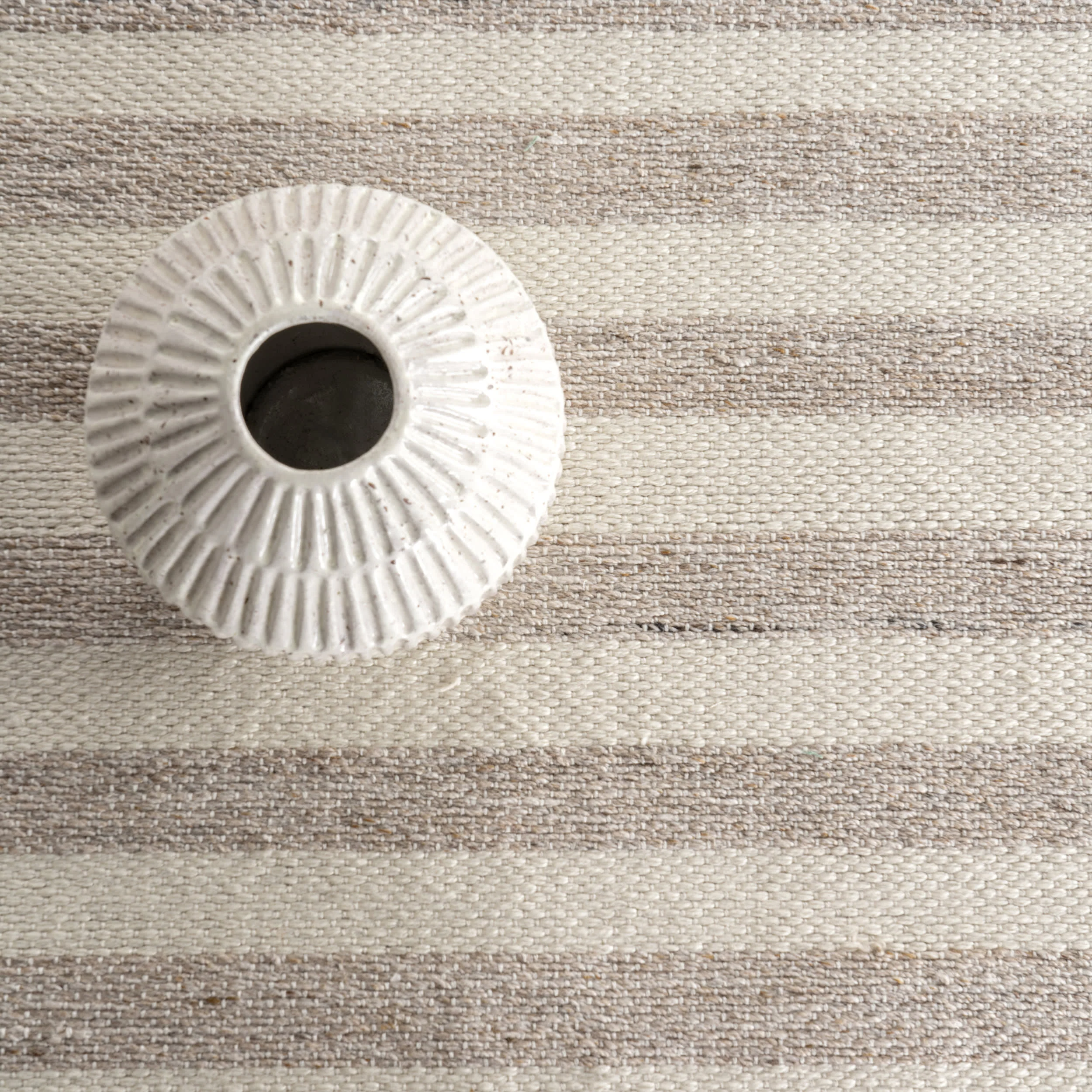 Auriel Stiped Indoor/Outdoor Rug | Beige - Image 8