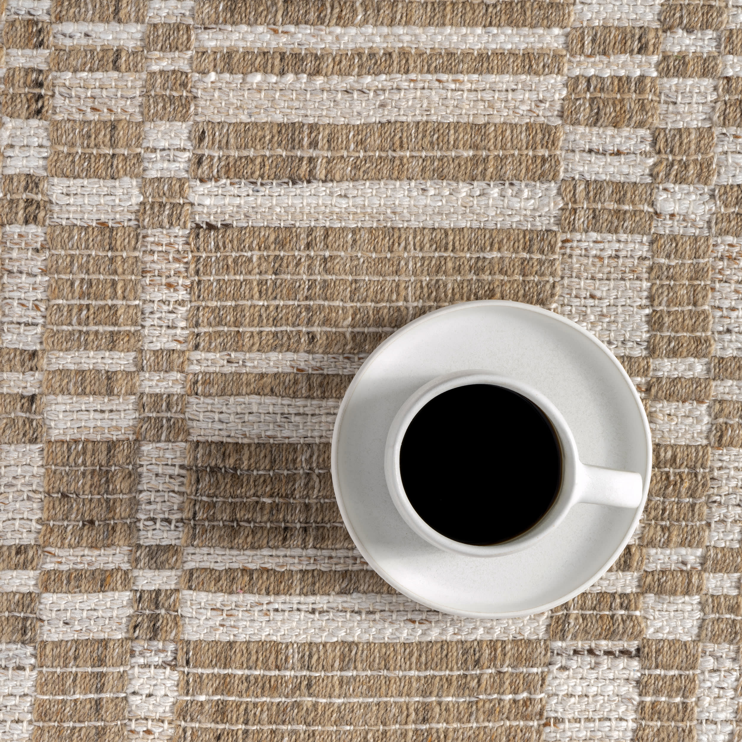 Austin Geometric Rug | Beige - Image 7