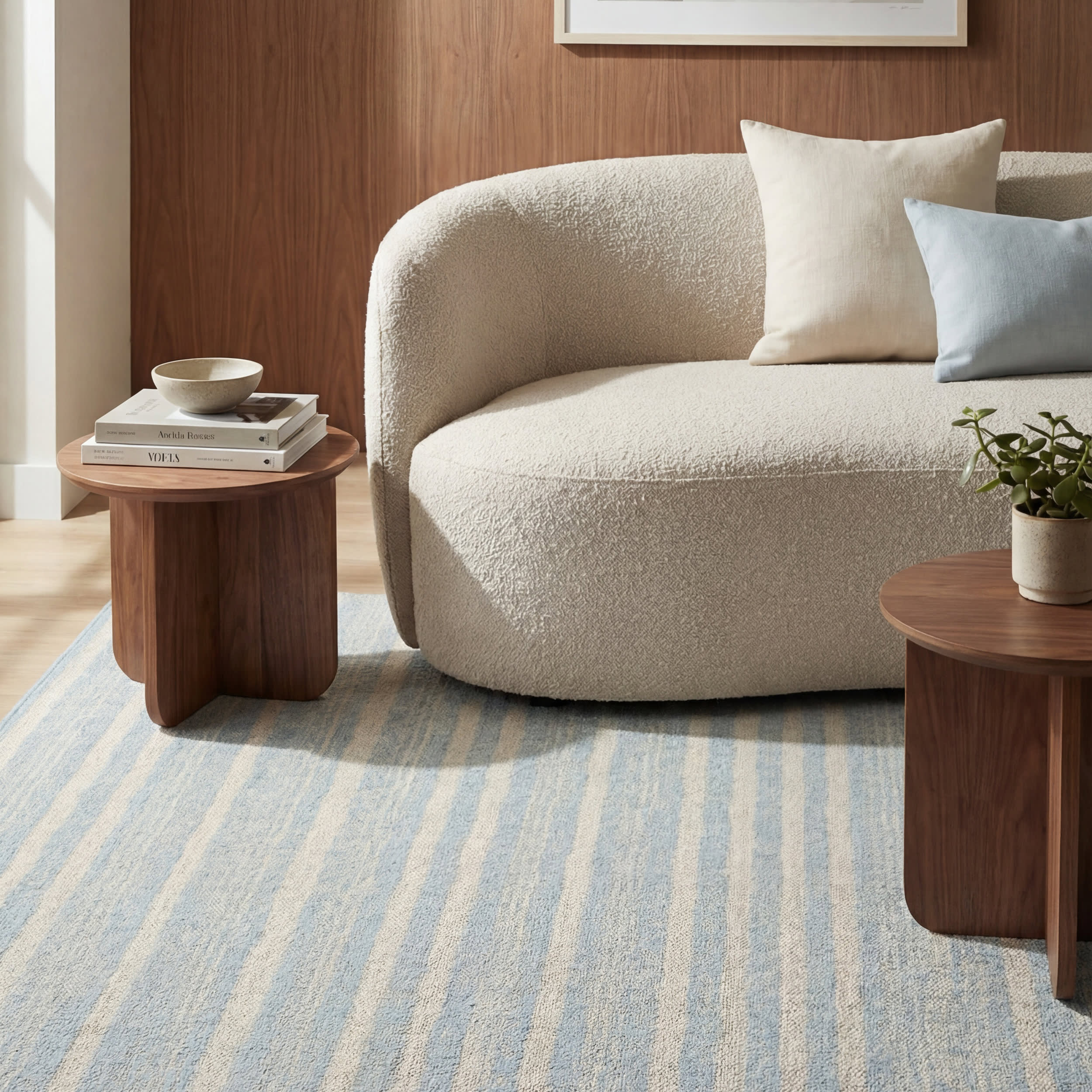 Auvrea Bohemian Abstract Indoor/Outdoor Rug | Blue - Image 5
