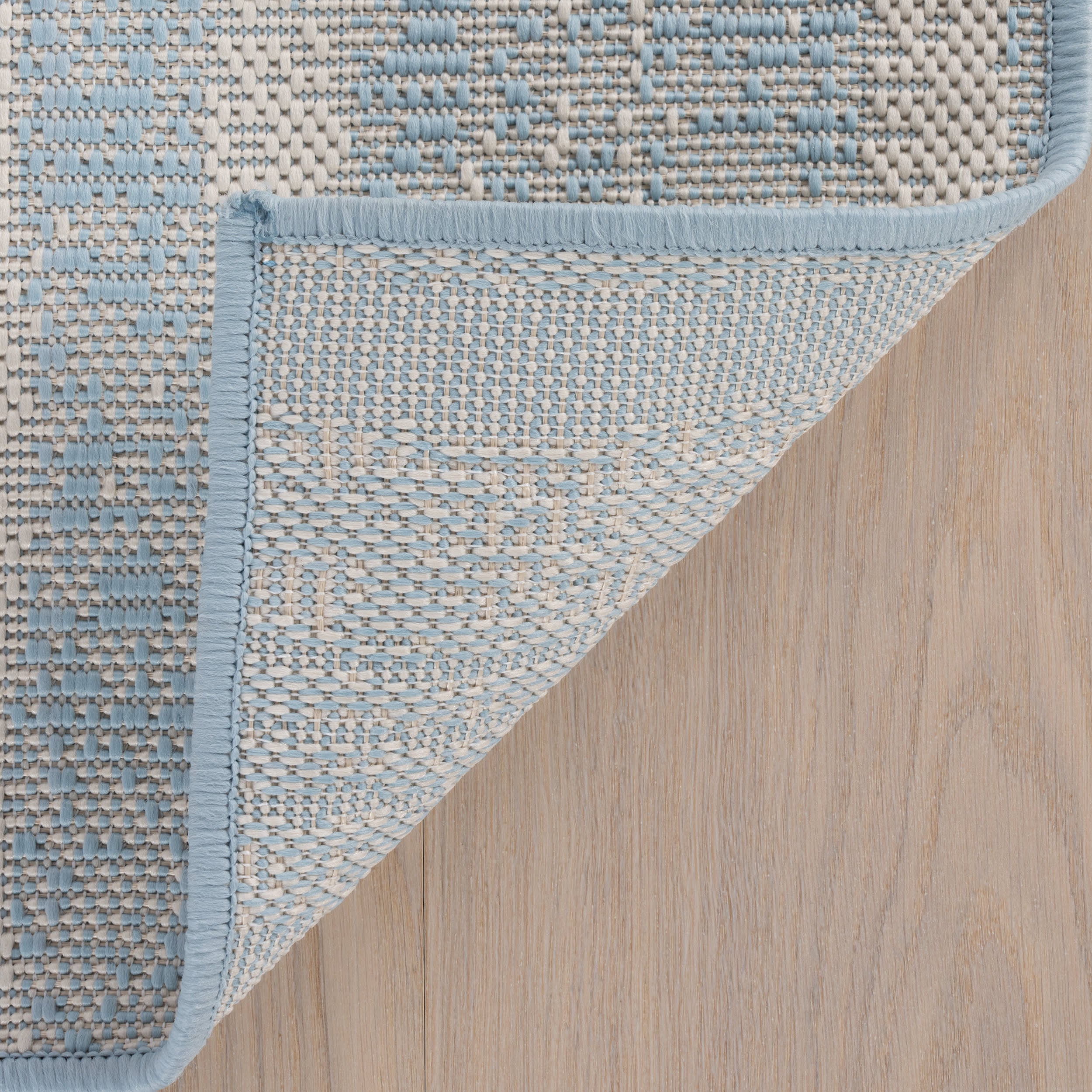 Auvrea Bohemian Abstract Indoor/Outdoor Rug | Blue - Image 8