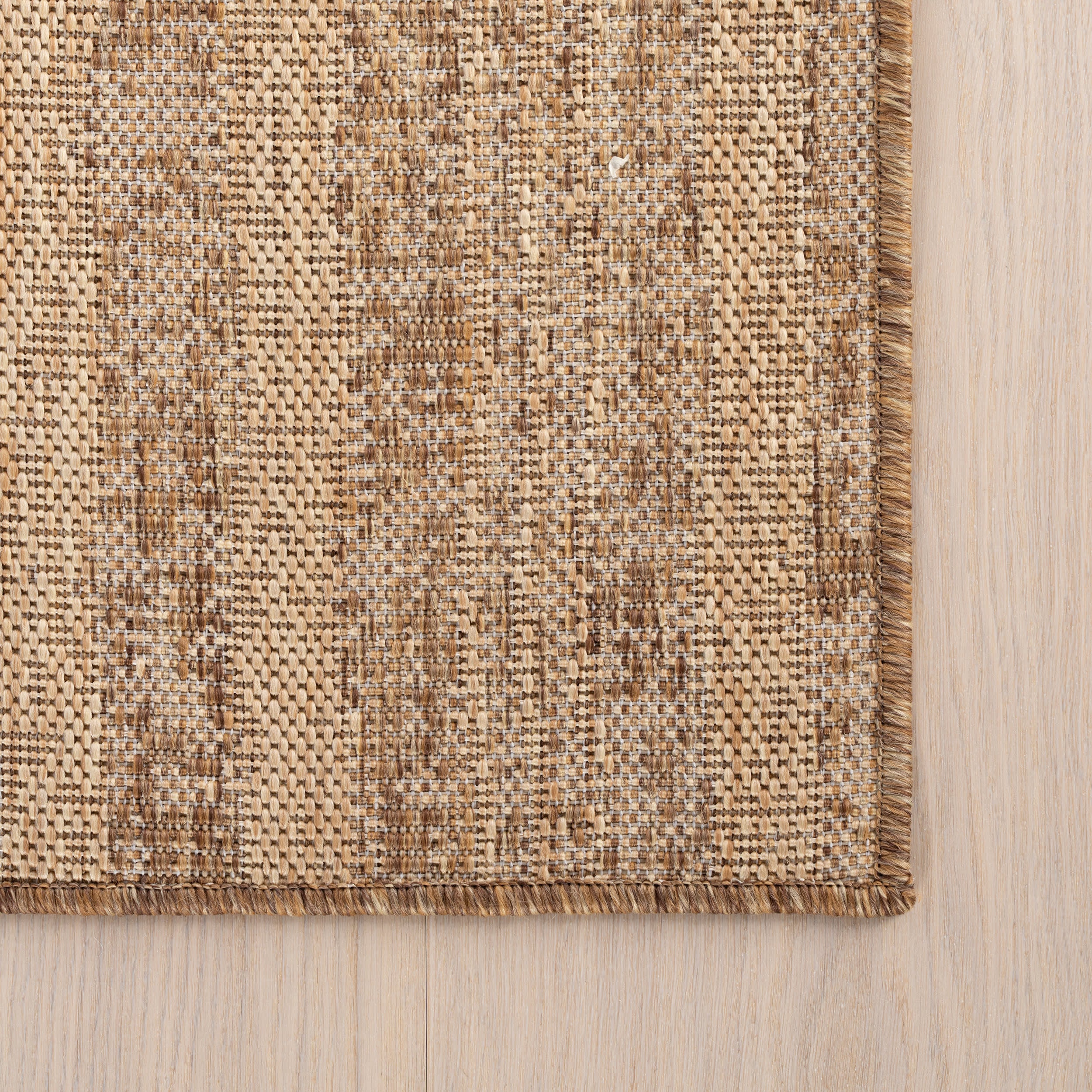 Auvrea Bohemian Abstract Indoor/Outdoor Rug | Brown - Image 4