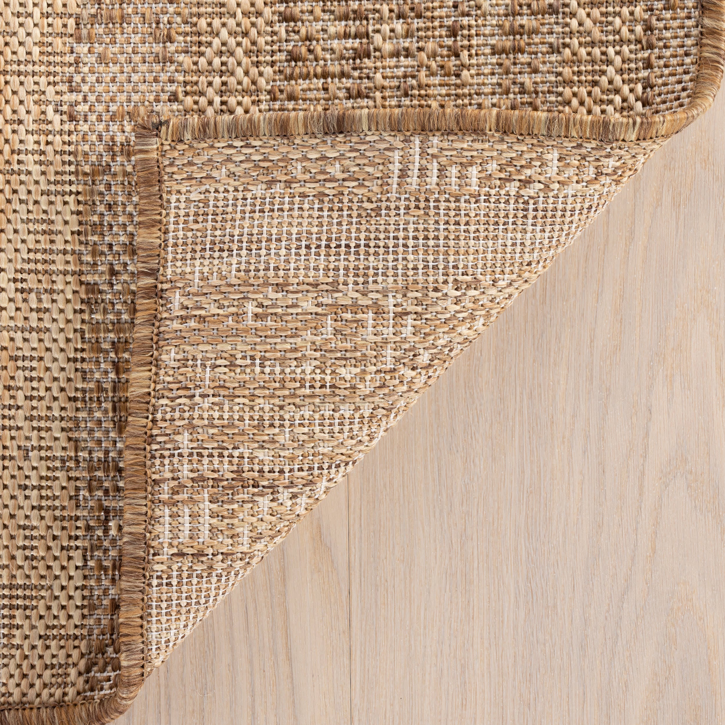 Auvrea Bohemian Abstract Indoor/Outdoor Rug | Brown - Image 8