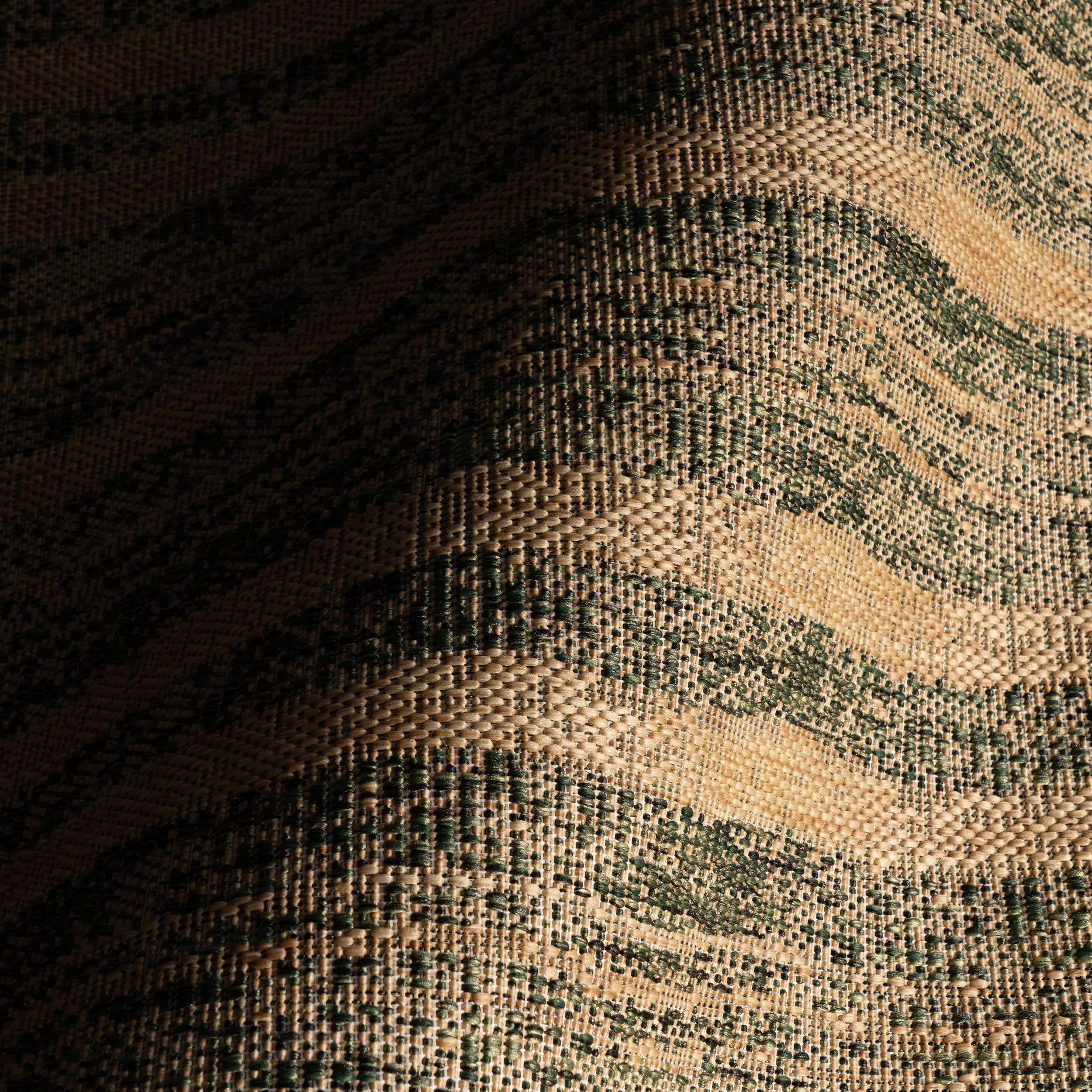 Auvrea Bohemian Abstract Indoor/Outdoor Rug | Green - Image 3