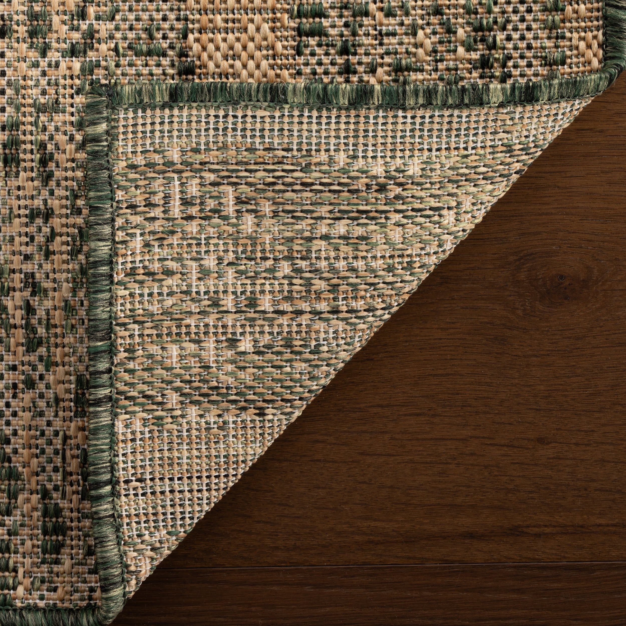 Auvrea Bohemian Abstract Indoor/Outdoor Rug | Green - Image 7