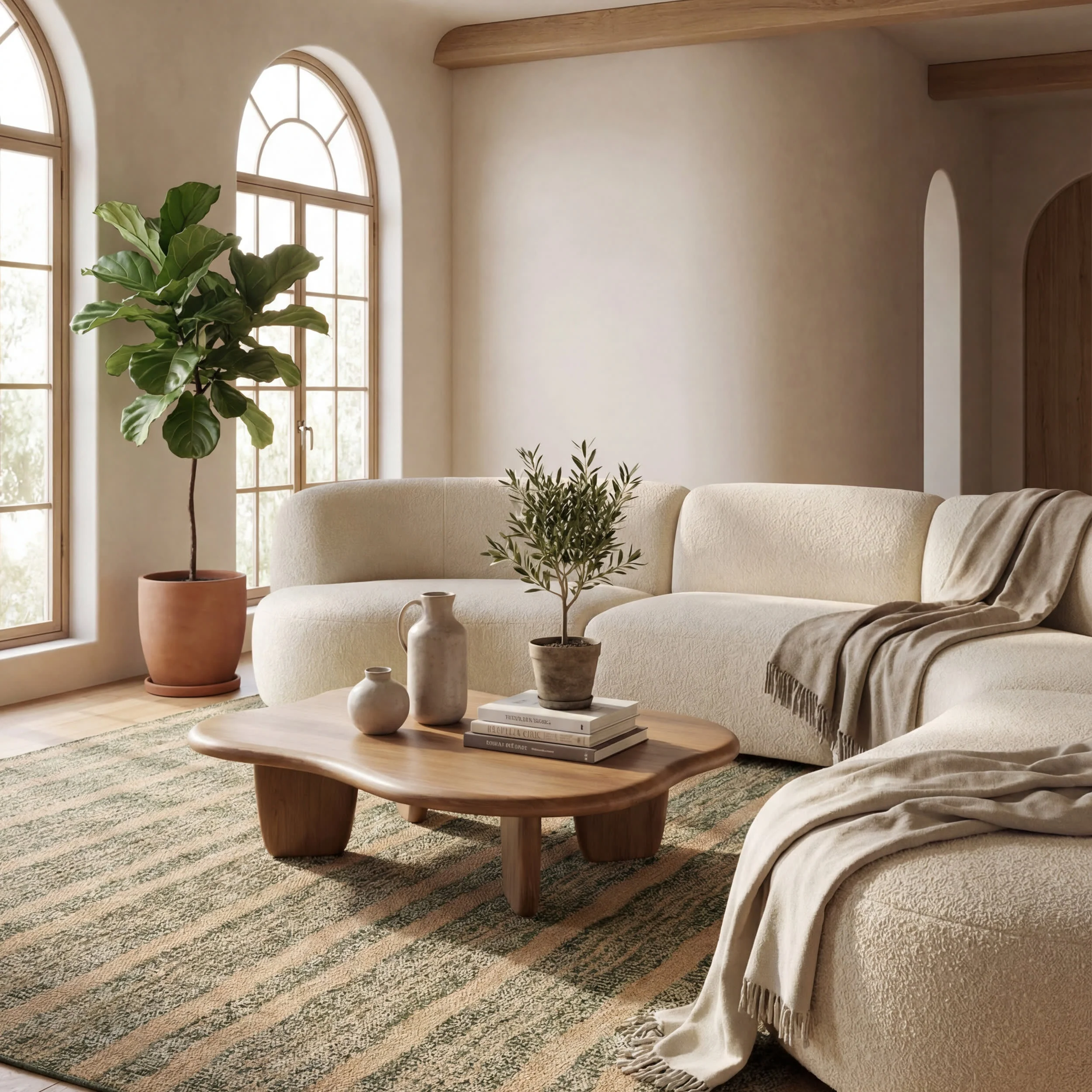 Auvrea Bohemian Abstract Indoor/Outdoor Rug | Green - Image 9