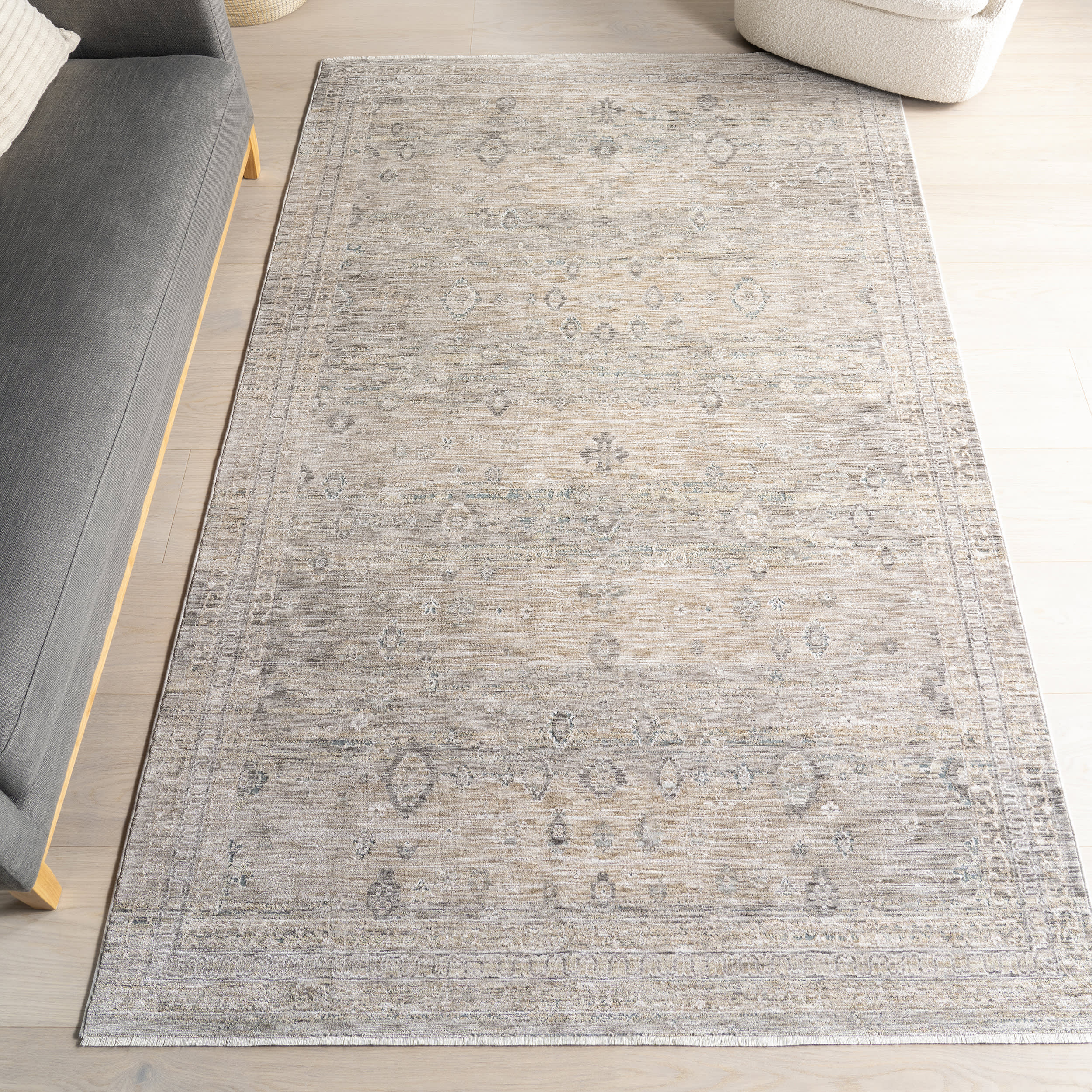 Avayah Vintage Rug | Beige - Image 2