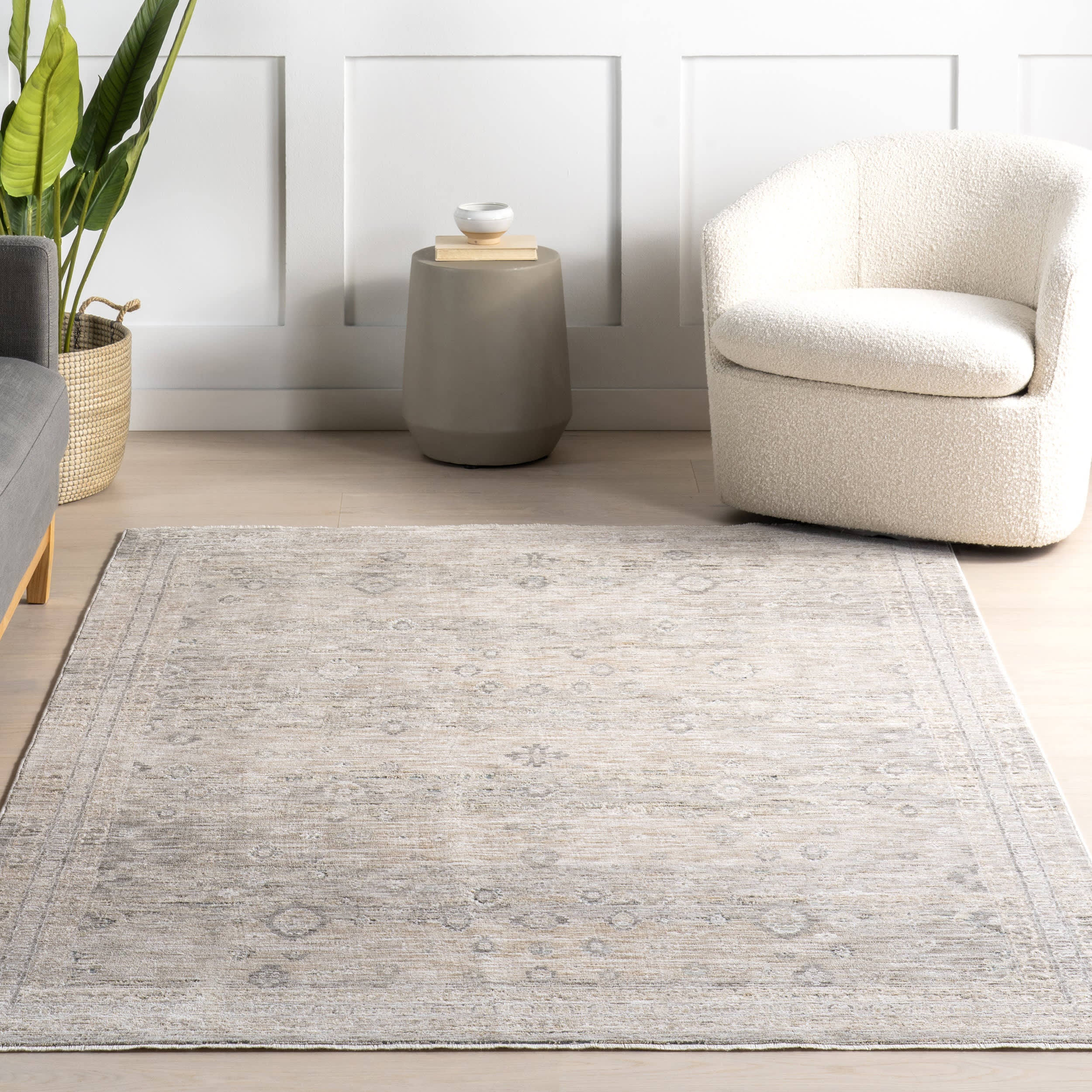 Avayah Vintage Rug | Beige - Image 5
