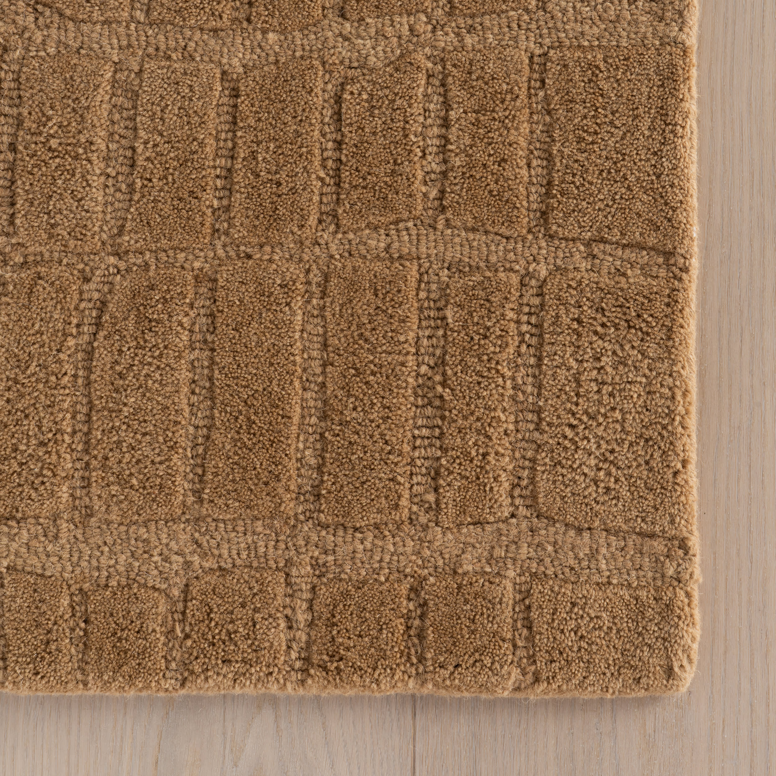 Avela Textured Abstract Rug | Tan - Image 6