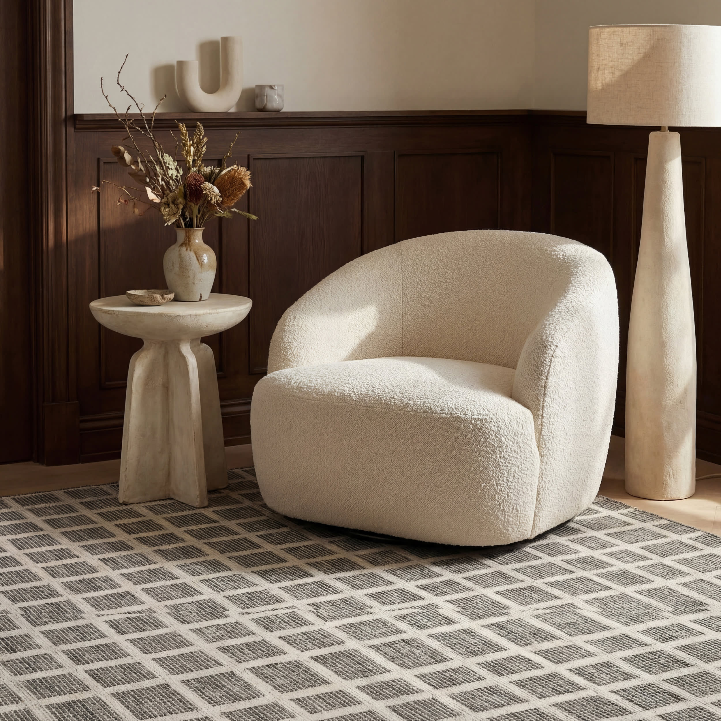Avenia Modern Indoor/Outdoor Rug | Grey - Image 5