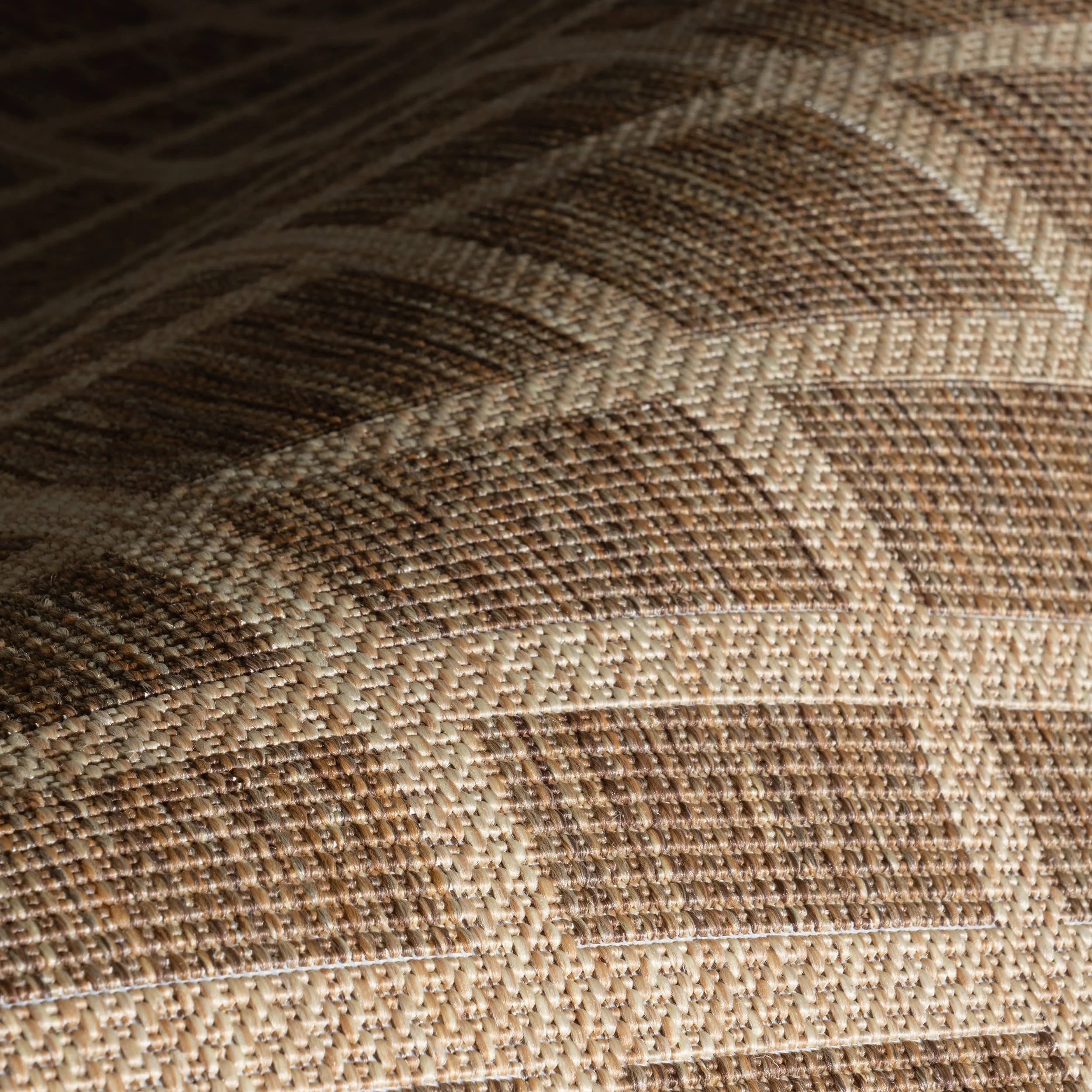 Avenia Modern Indoor/Outdoor Rug | Light Brown - Image 3