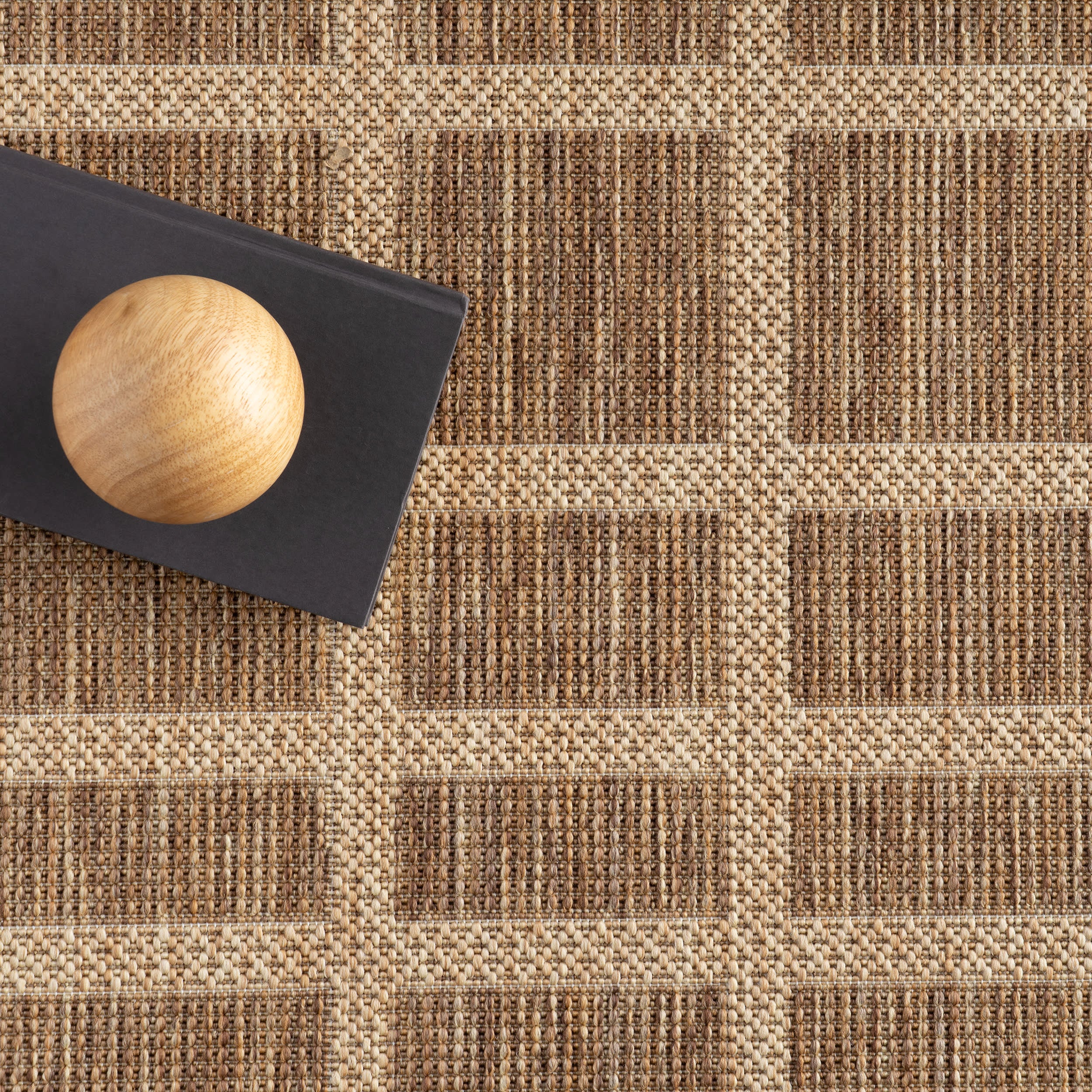 Avenia Modern Indoor/Outdoor Rug | Light Brown - Image 7