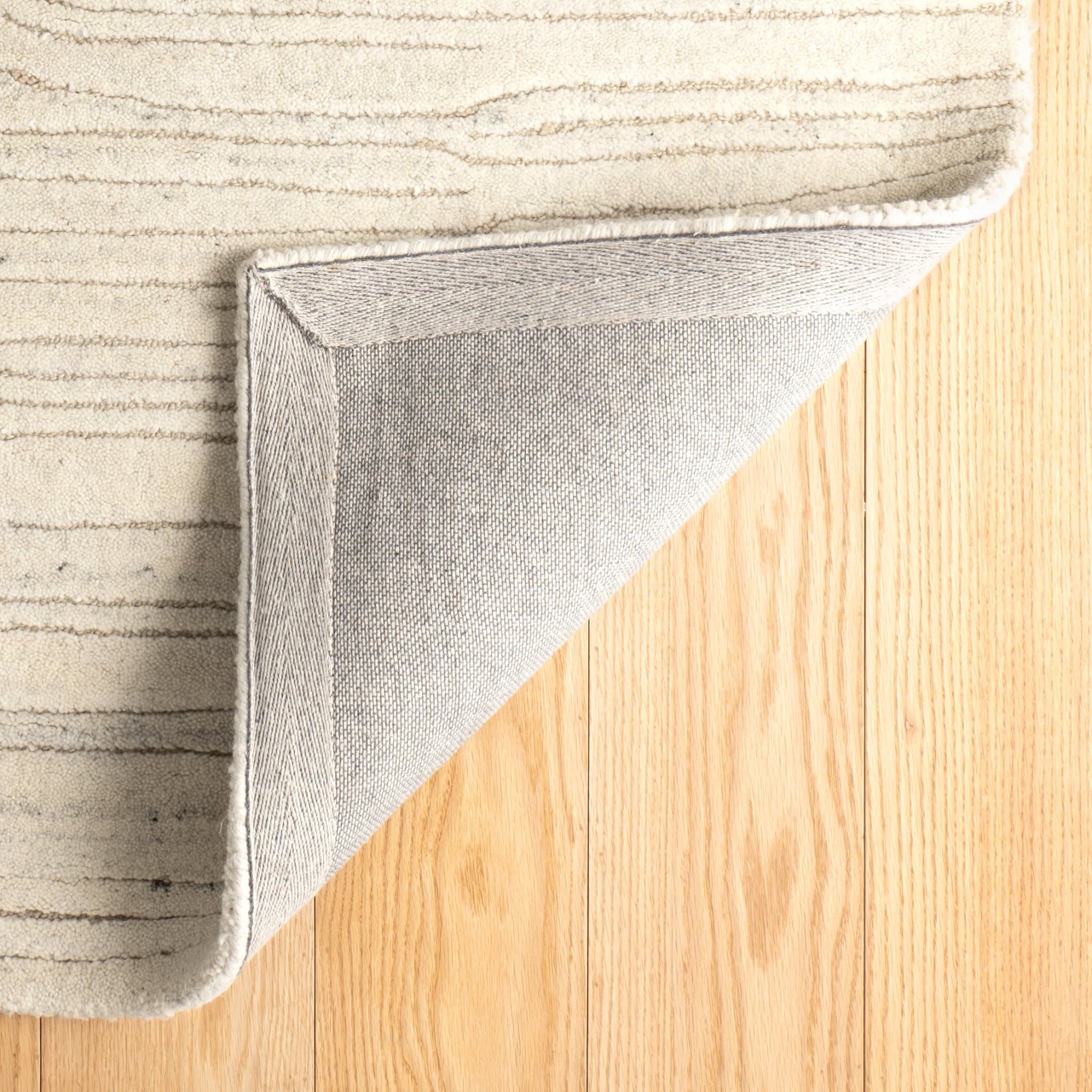 Avery Hand Tufted Wool Rug | Oatmeal - Image 6