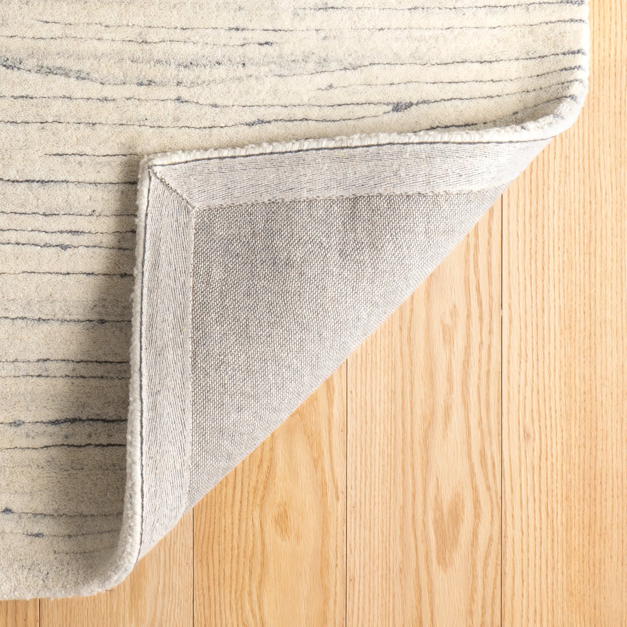 Avery Hand Tufted Wool Rug | Pewter Blue - Image 6