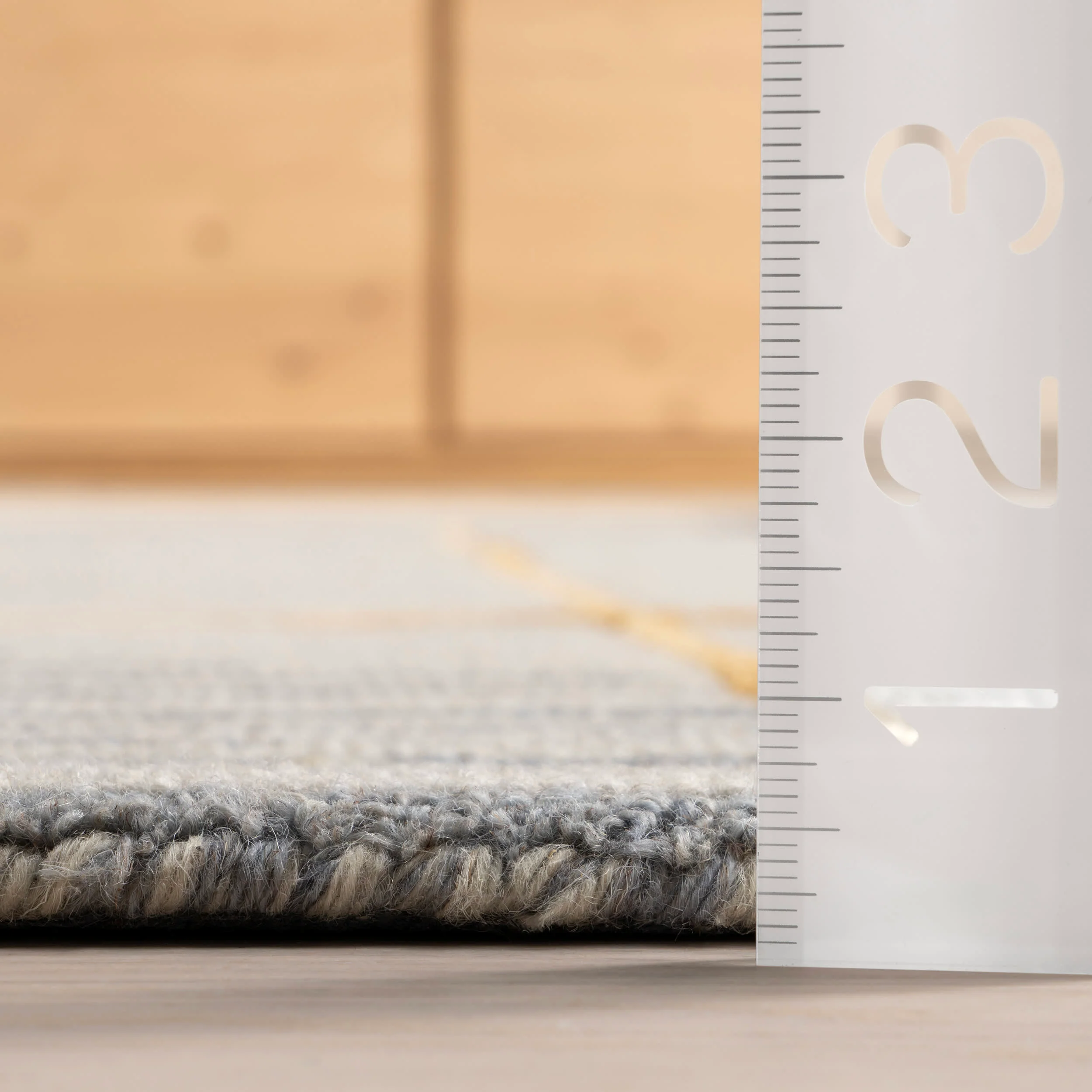 Ayla Abstract Striped Rug | Blue - Image 5