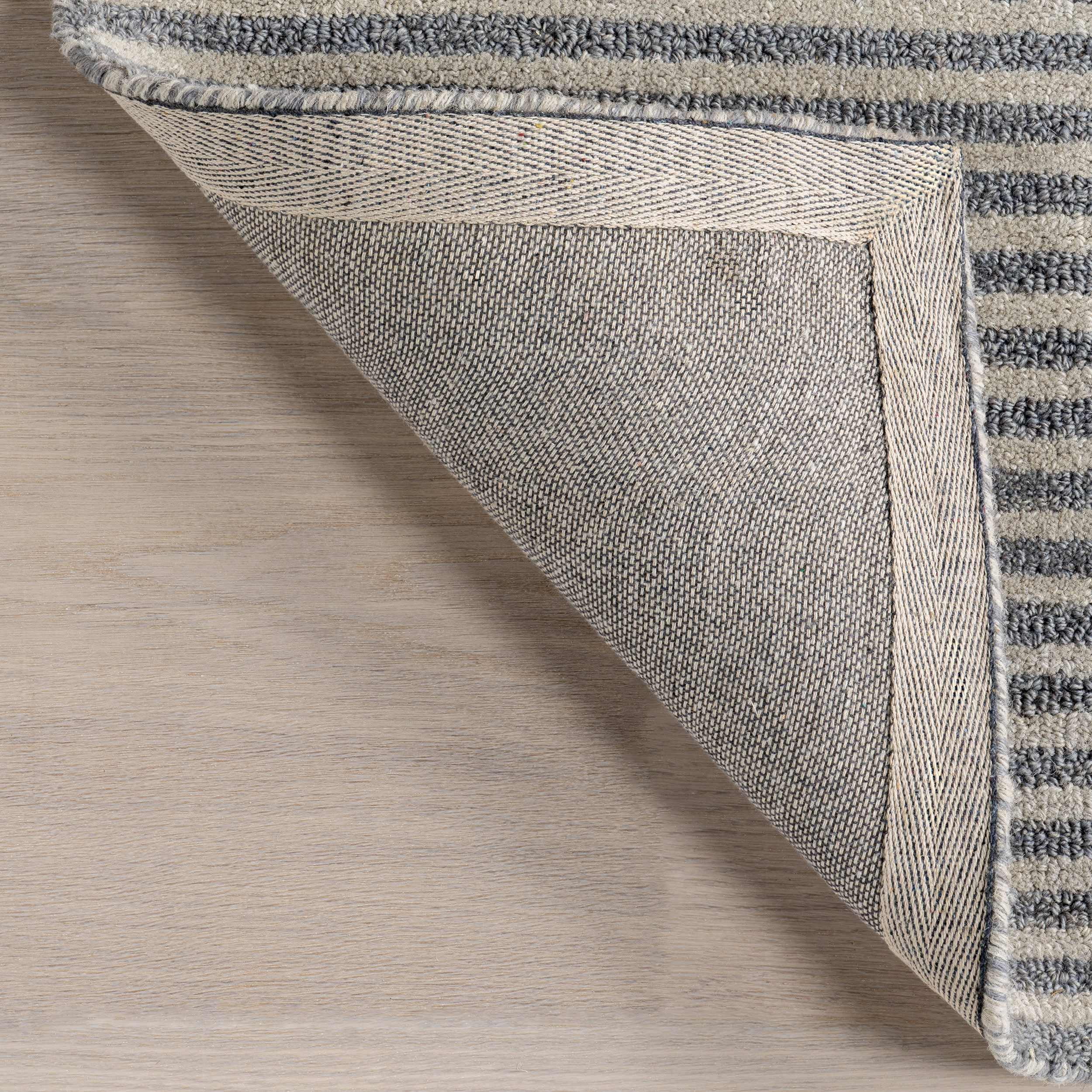 Ayla Abstract Striped Rug | Blue - Image 6