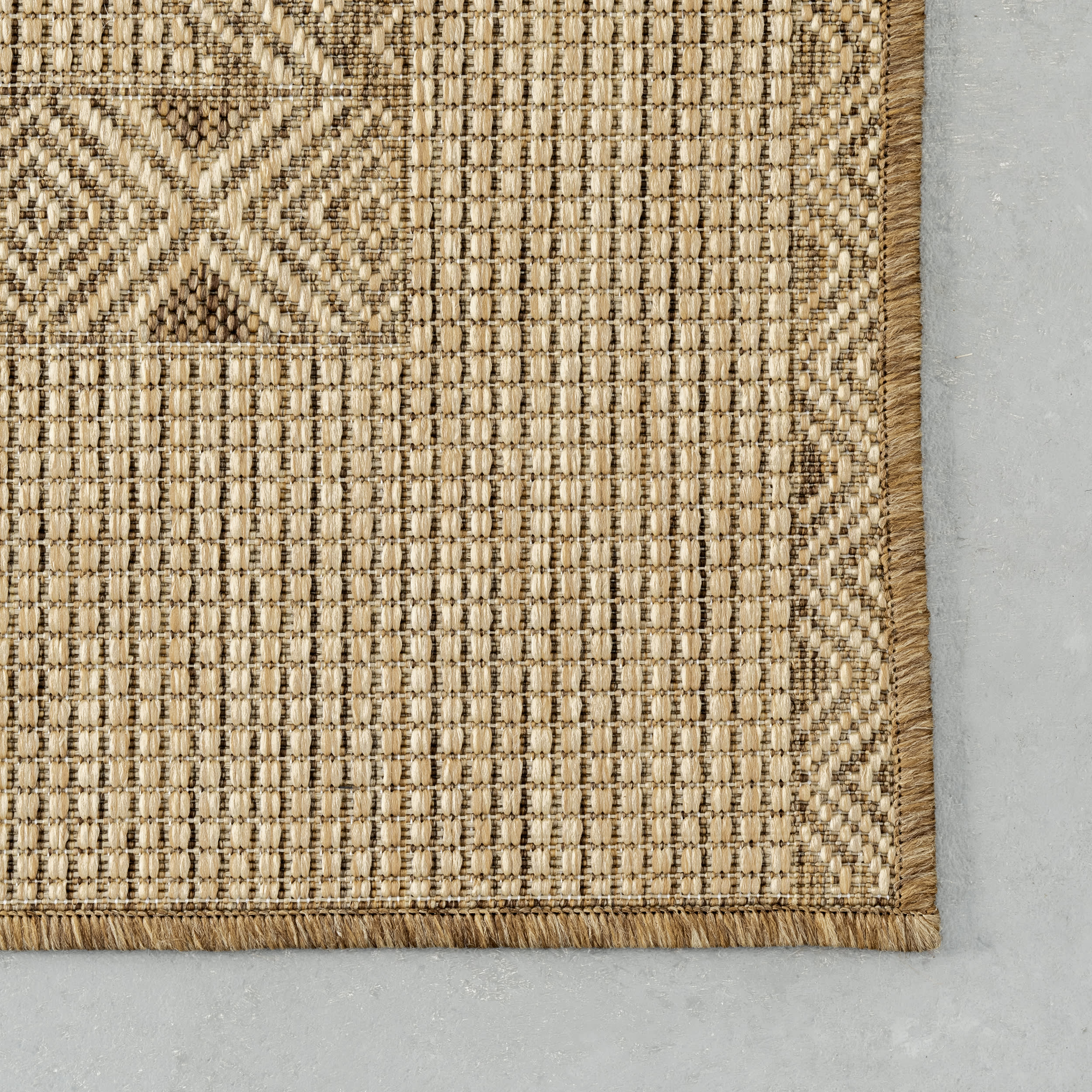 Ayla Boho Indoor/Outdoor Rug | Brown - Image 3
