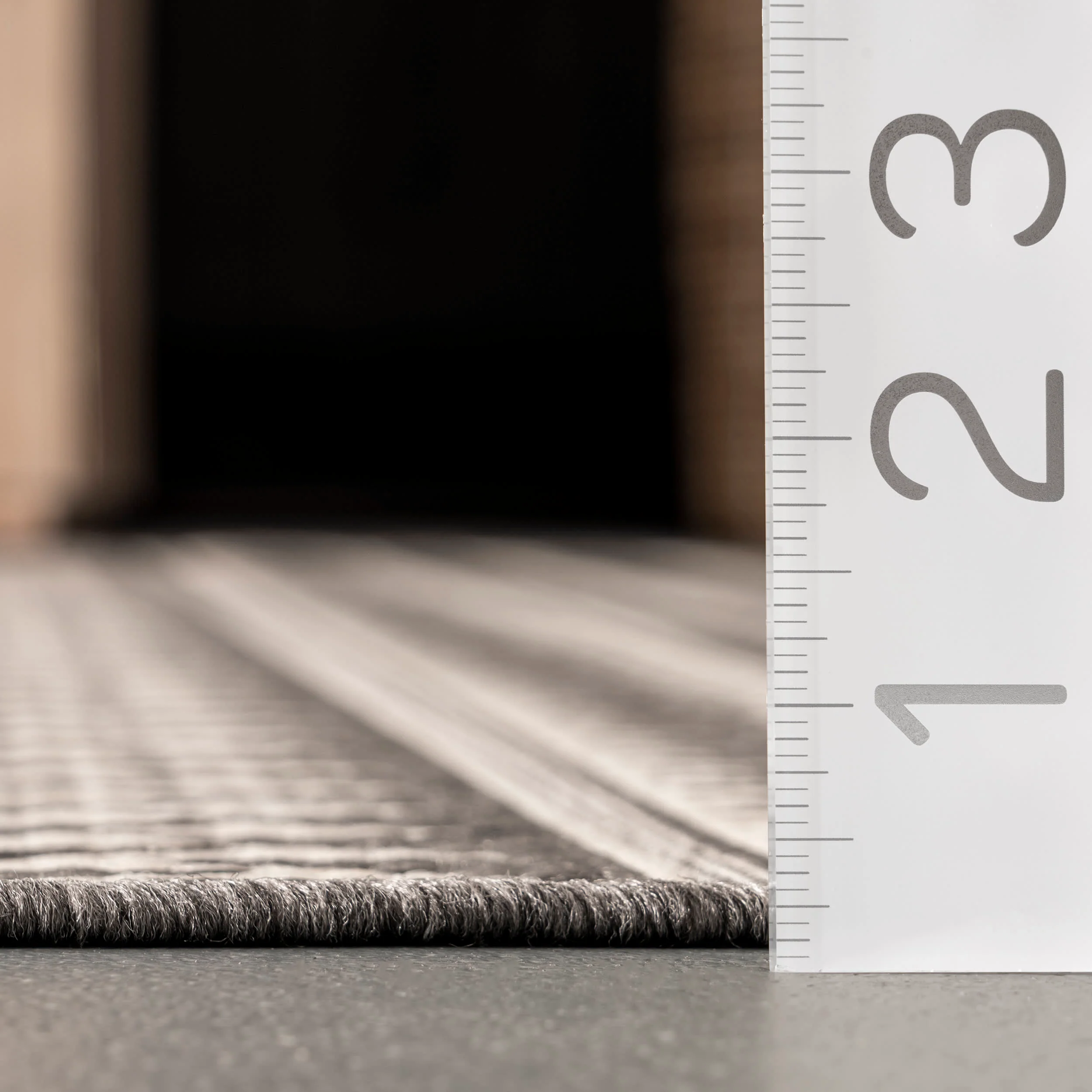 Aztec Bands Indoor/Outdoor Rug | Grey - Image 5