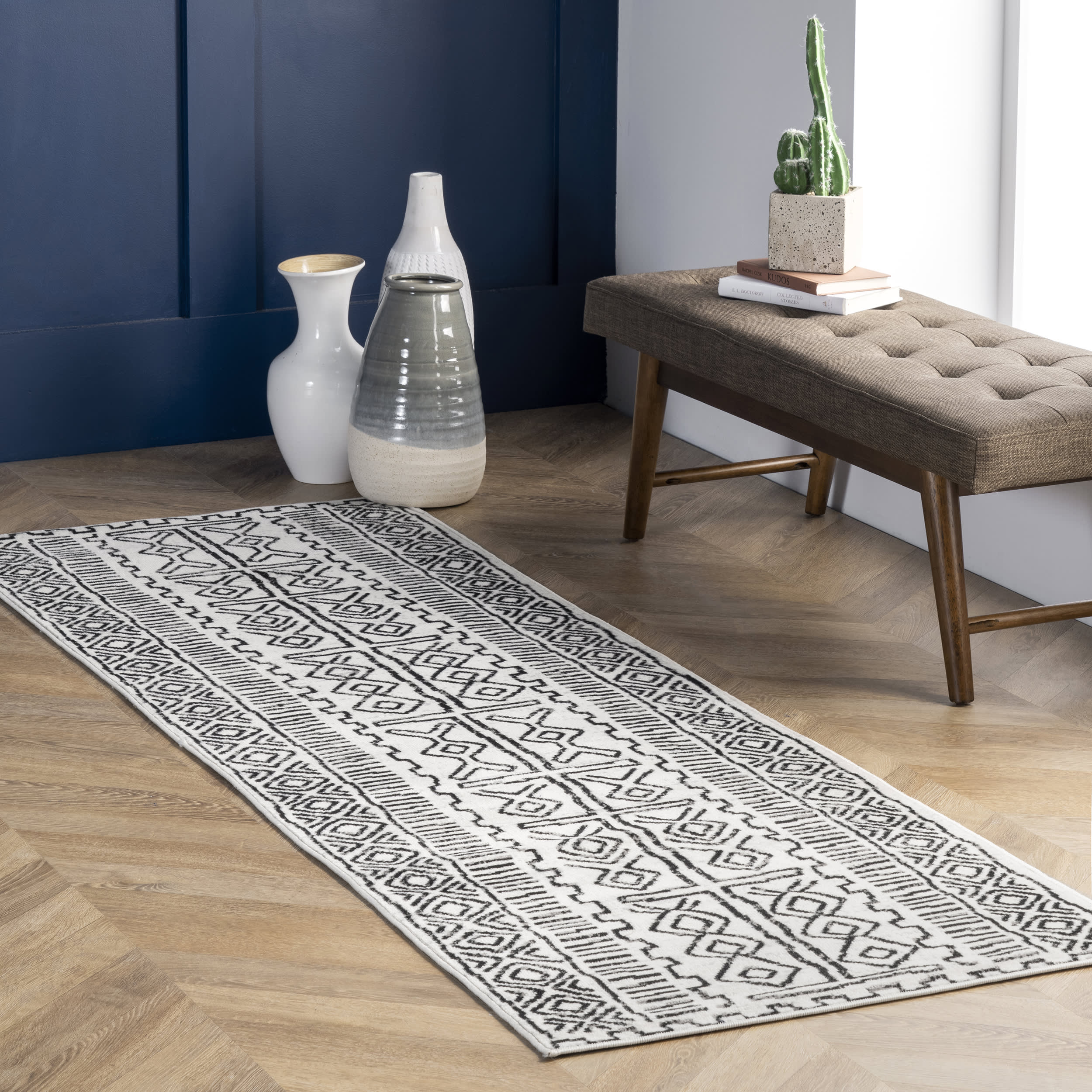 Aztec Legacy Rug | Grey - Image 2