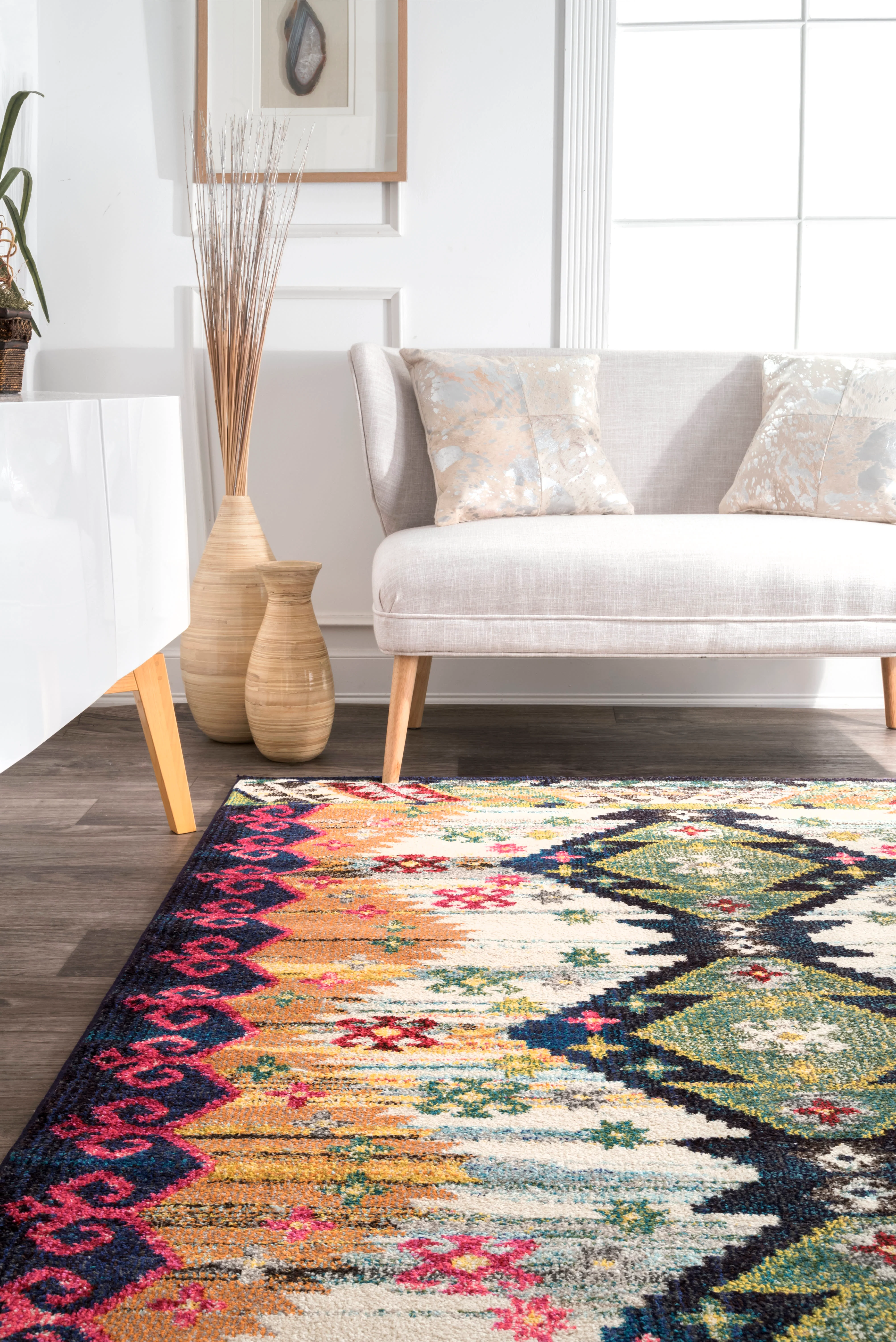 Aztec Totem Rug | Multicolor - Image 4