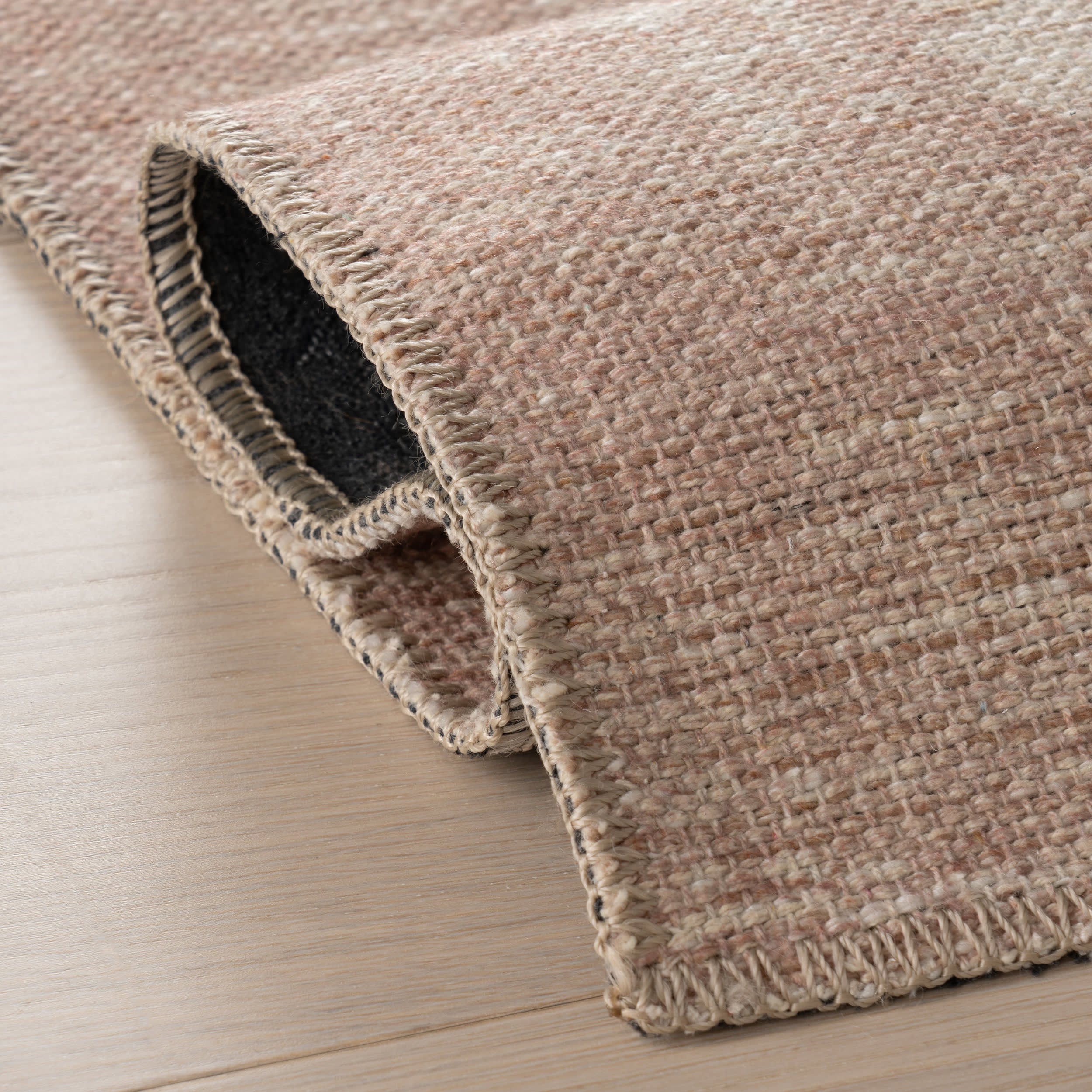 Bahira Traditional Floral Washable Rug | Peach - Image 10