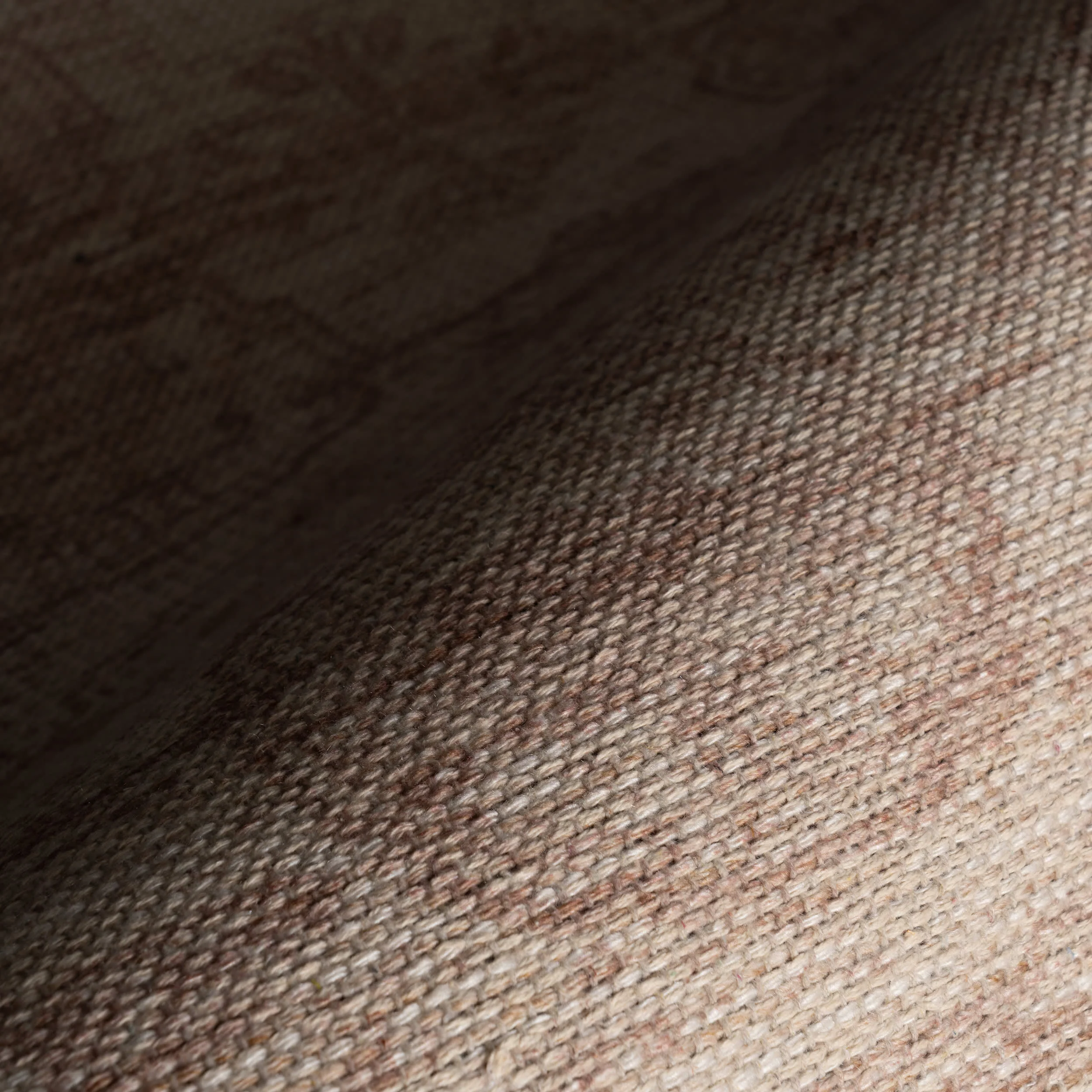 Bahira Traditional Floral Washable Rug | Peach - Image 3