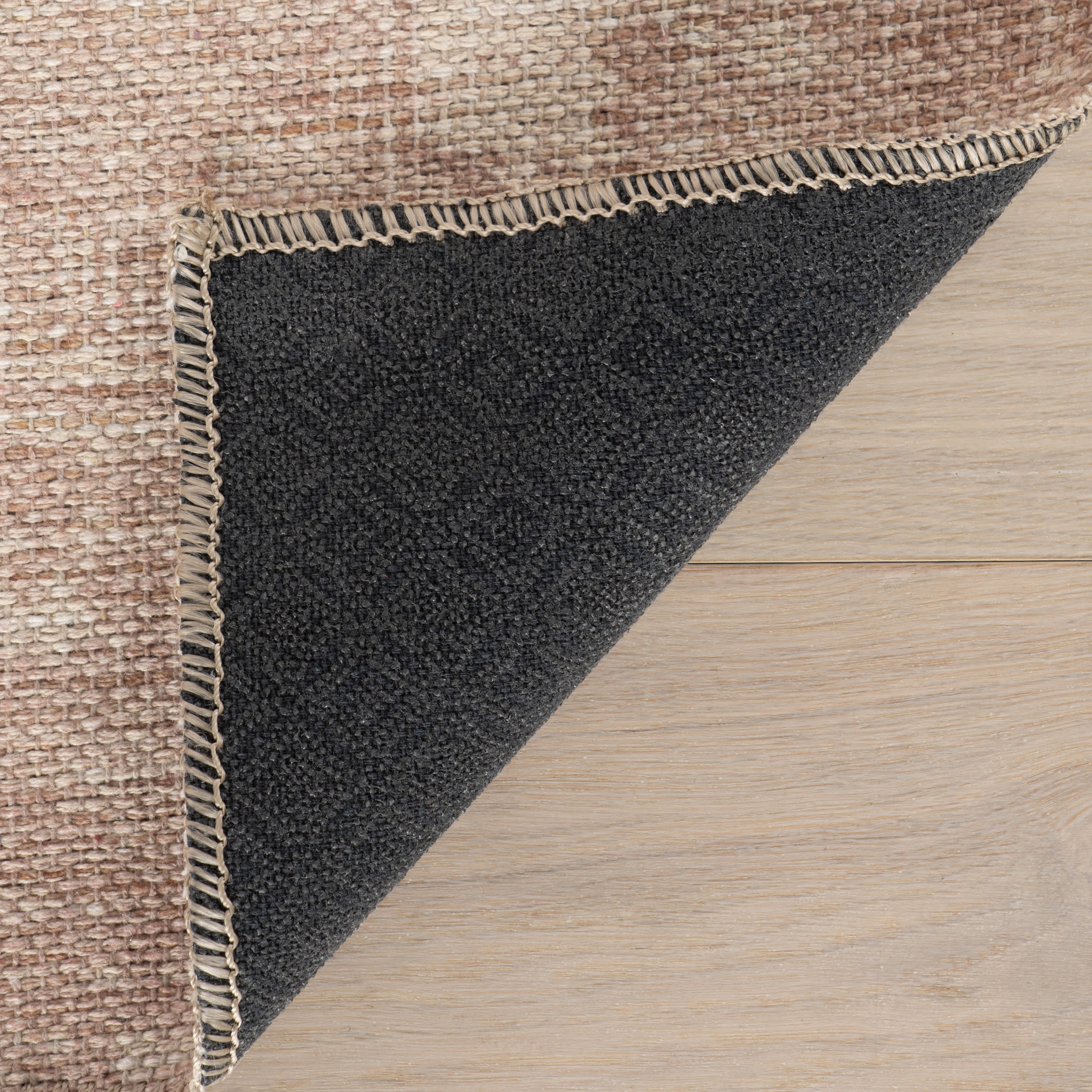 Bahira Traditional Floral Washable Rug | Peach - Image 8