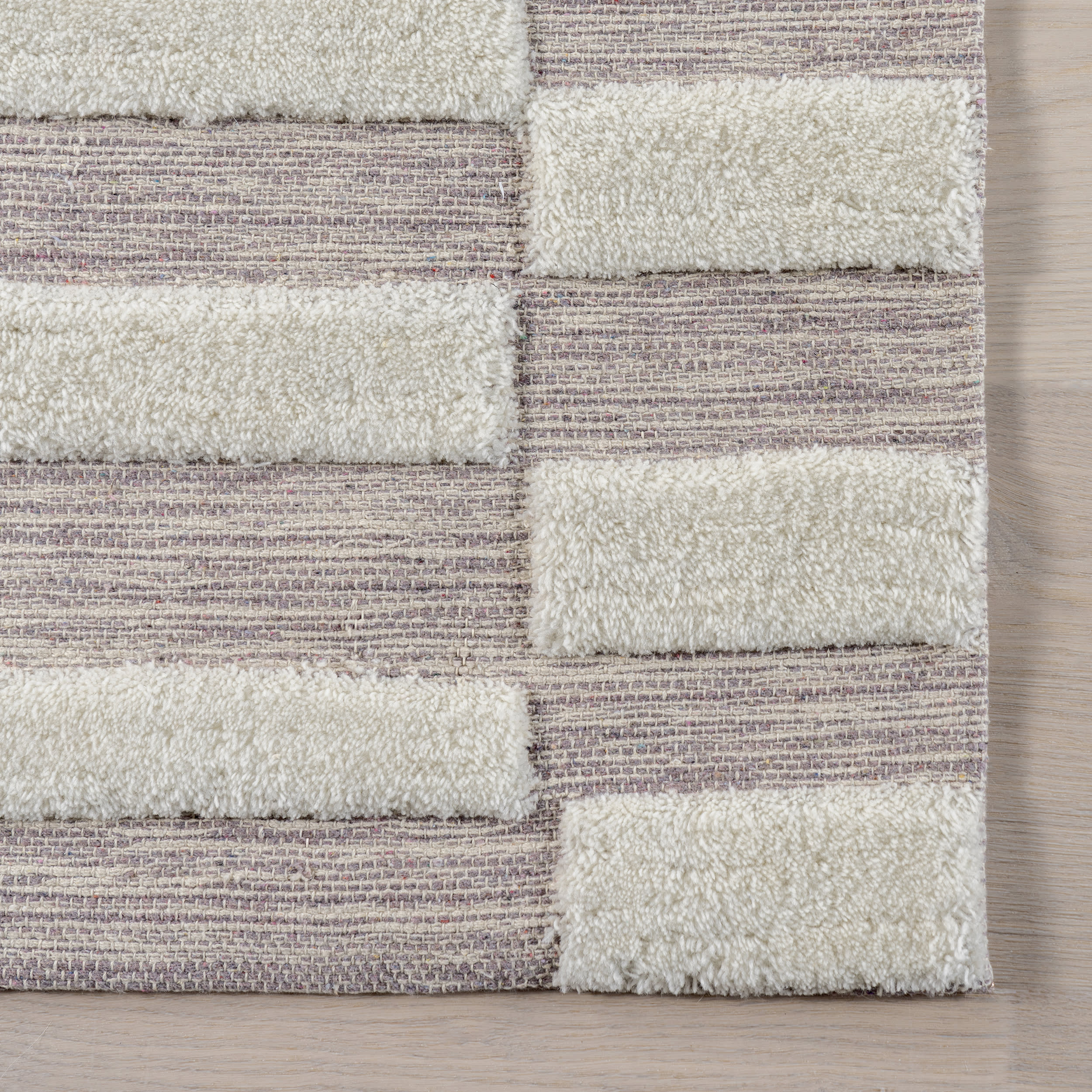 Baja Broken Stripe Rug | Ivory - Image 4