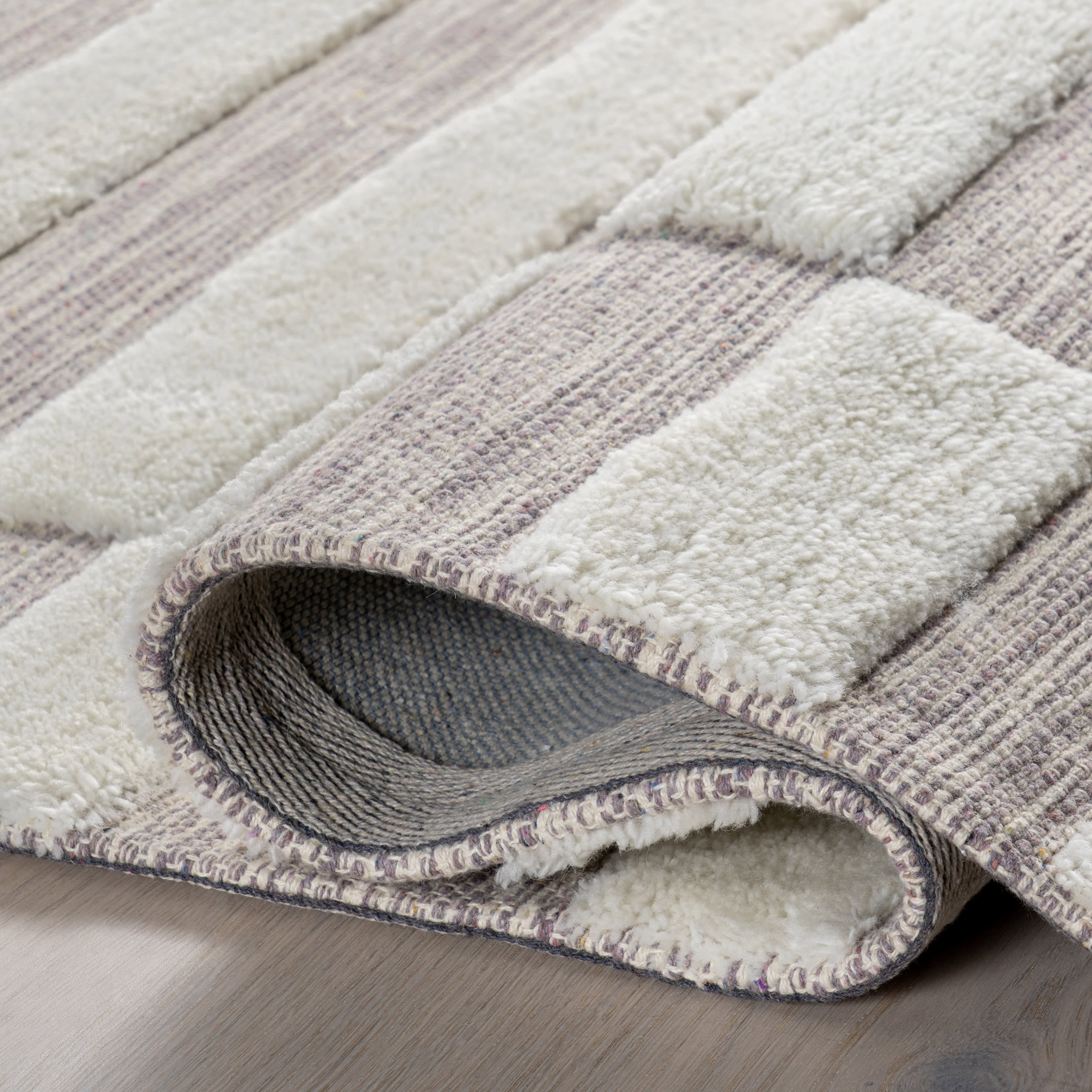 Baja Broken Stripe Rug | Ivory - Image 8