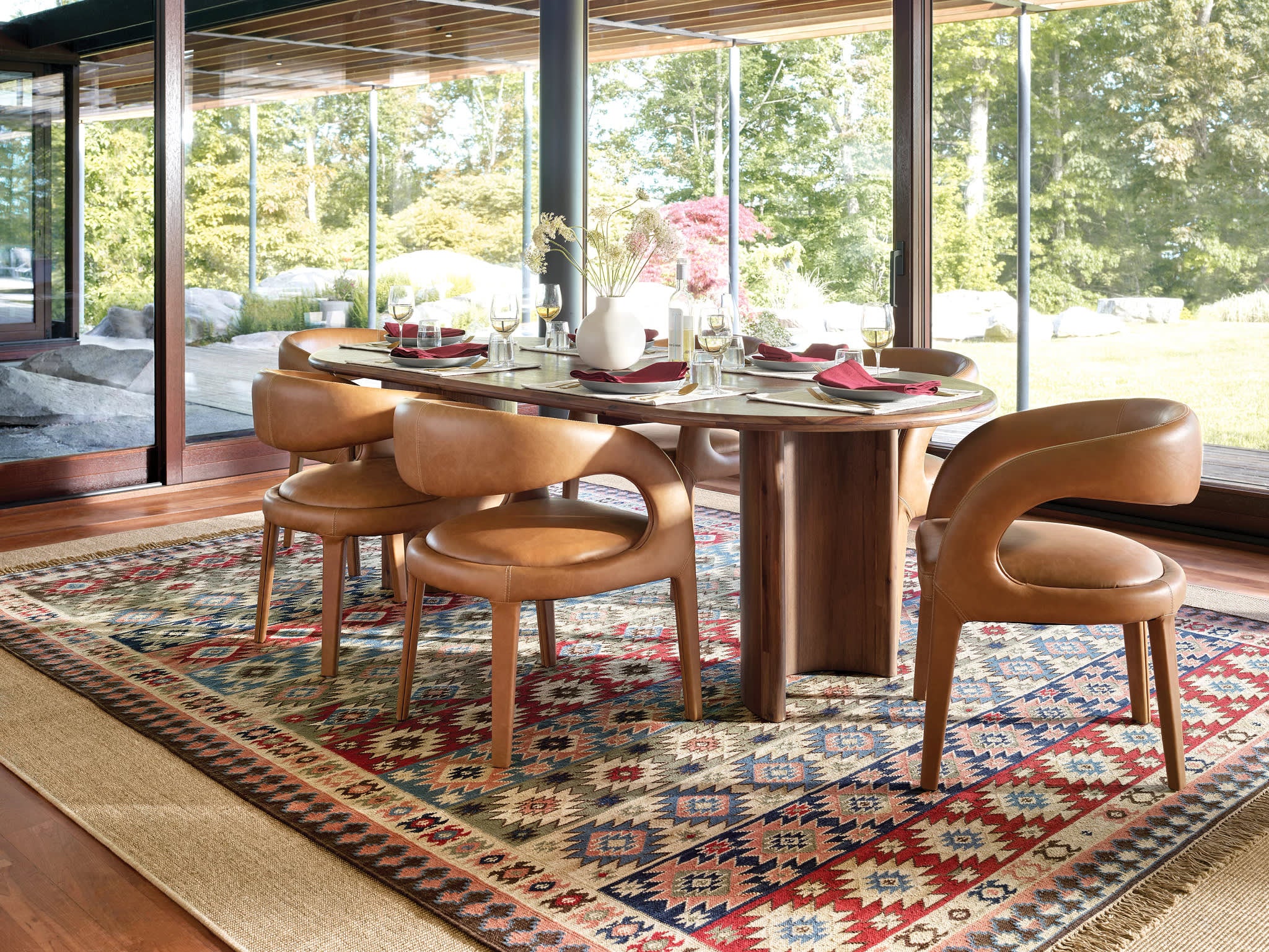 Balsam Kilim Handwoven Wool Rug | Multi - Image 3