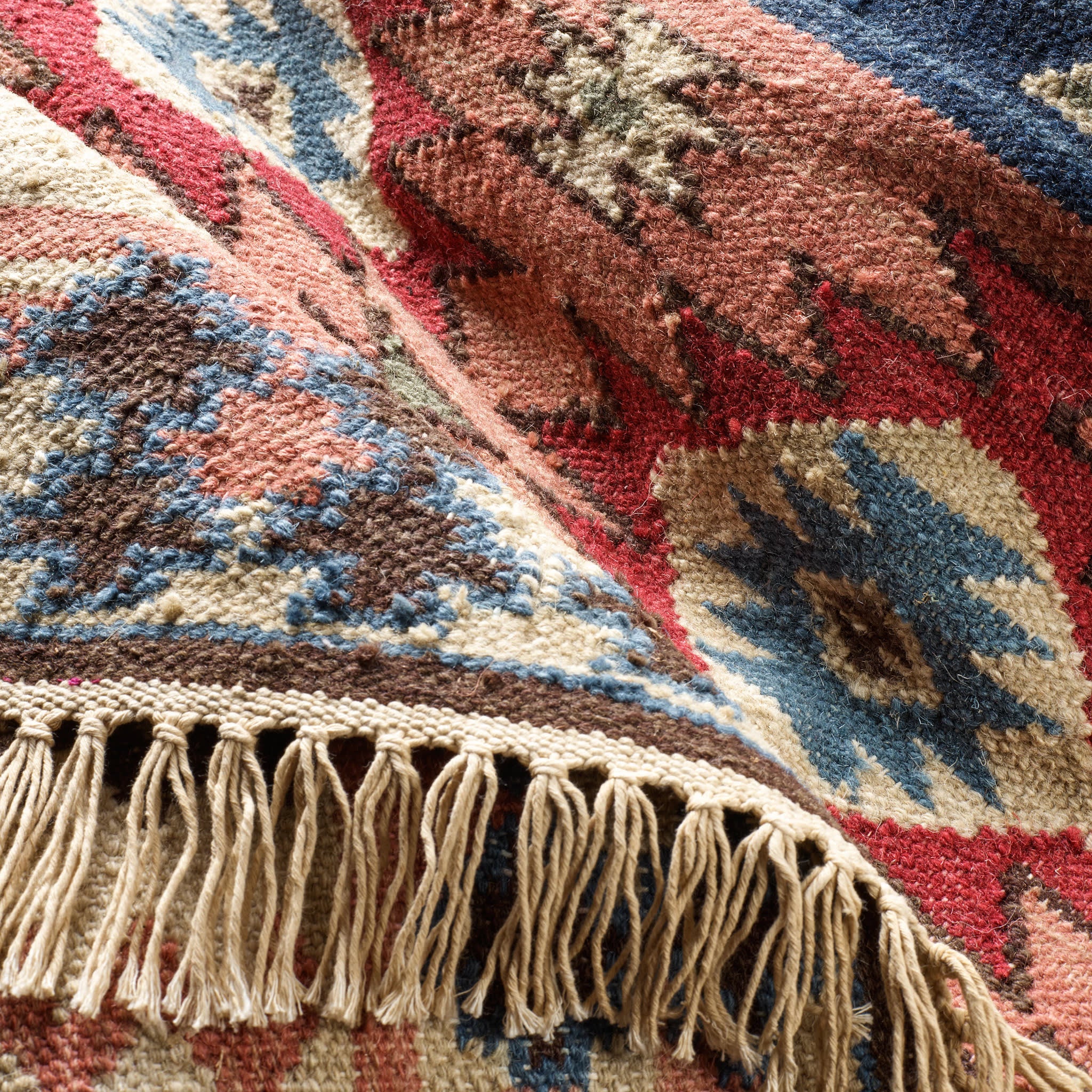 Balsam Kilim Handwoven Wool Rug | Multi - Image 6