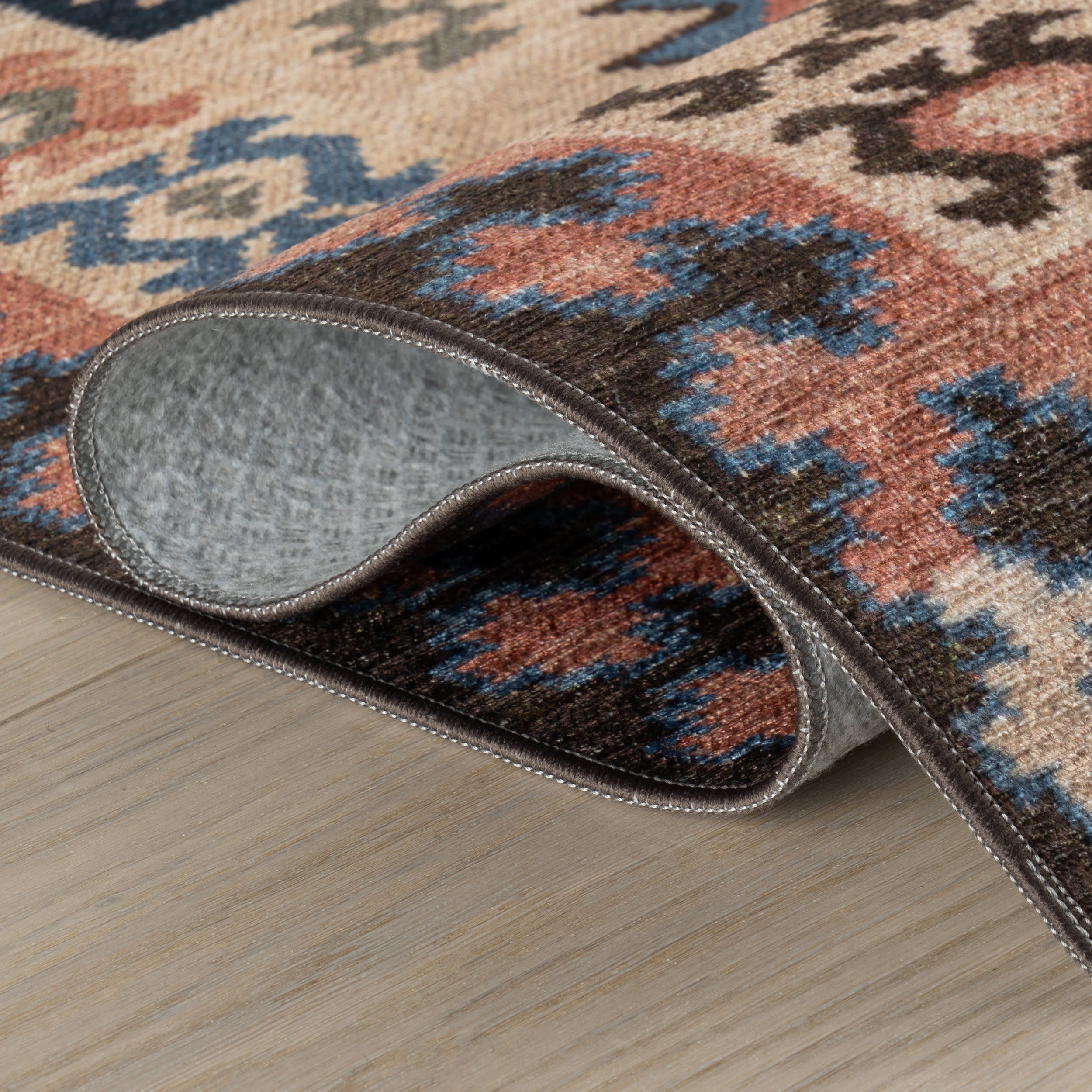Balsam Kilim Machine Washable Rug | Multi - Image 3