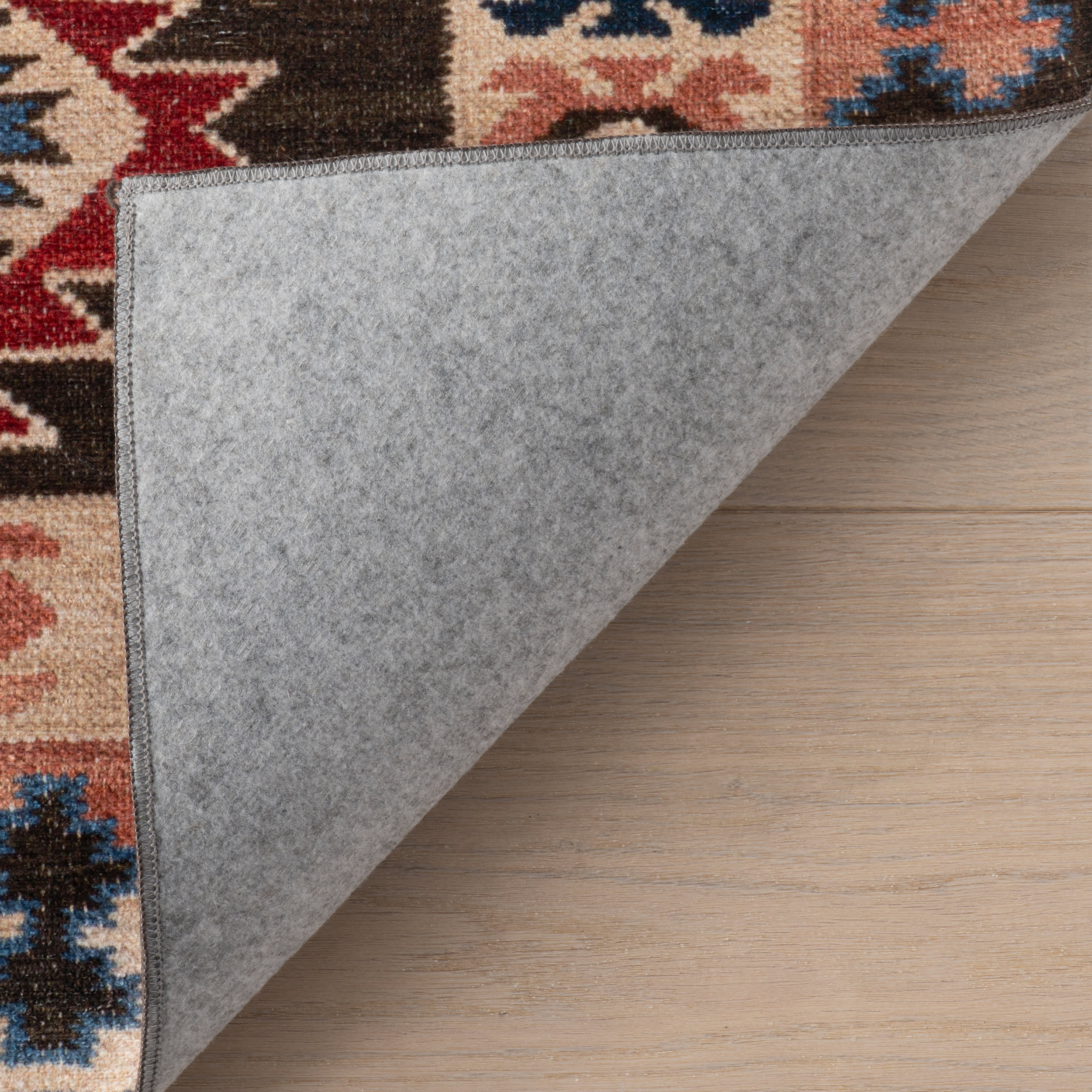 Balsam Kilim Machine Washable Rug | Multi - Image 7