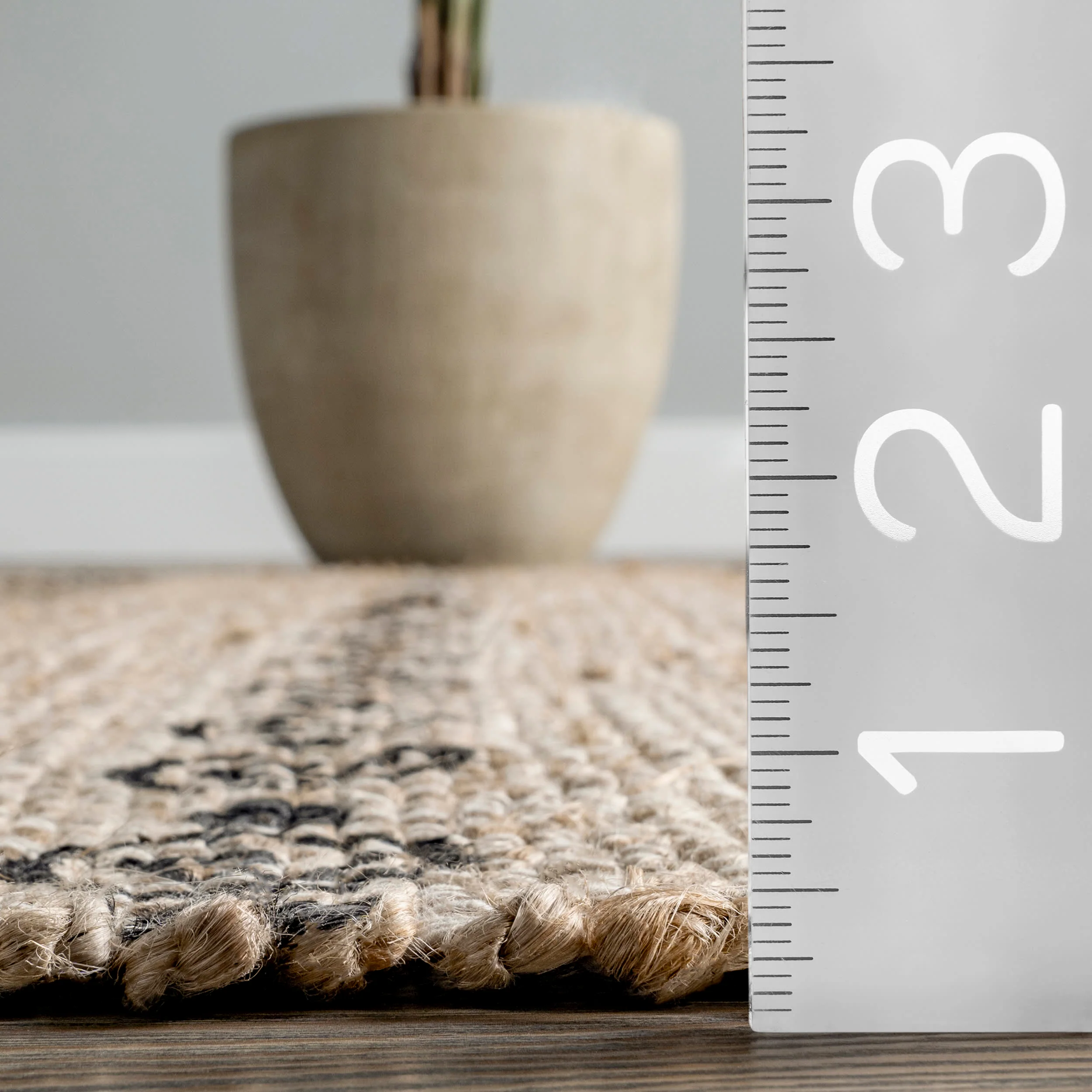 Banded Fiesta Rug | Natural - Image 5