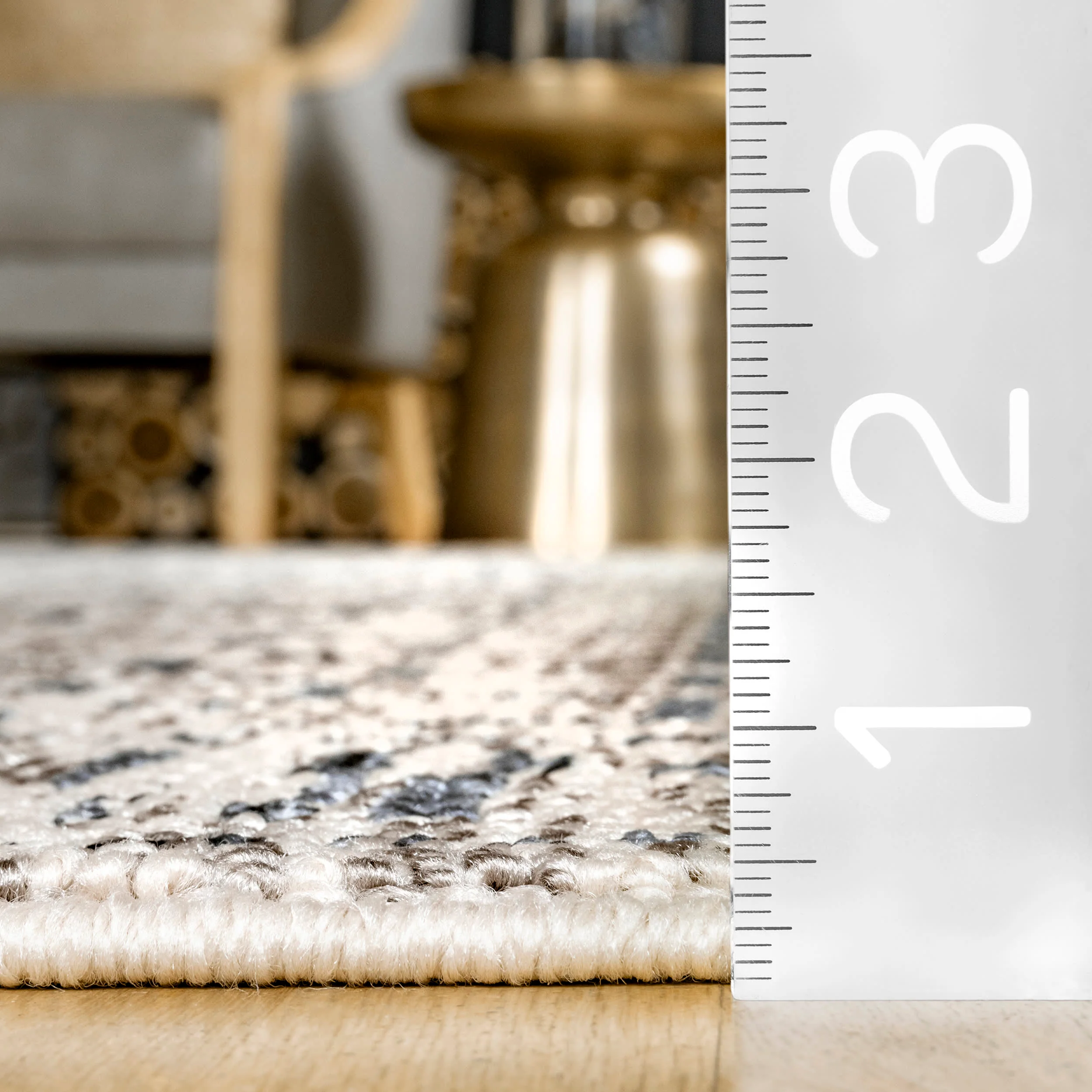 Bands Tassel Rug | Ivory - Image 5