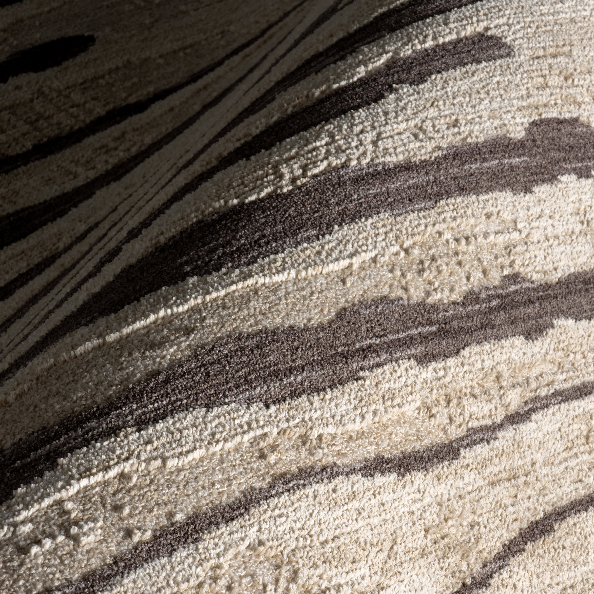 Banke Striped Rug | Beige - Image 3
