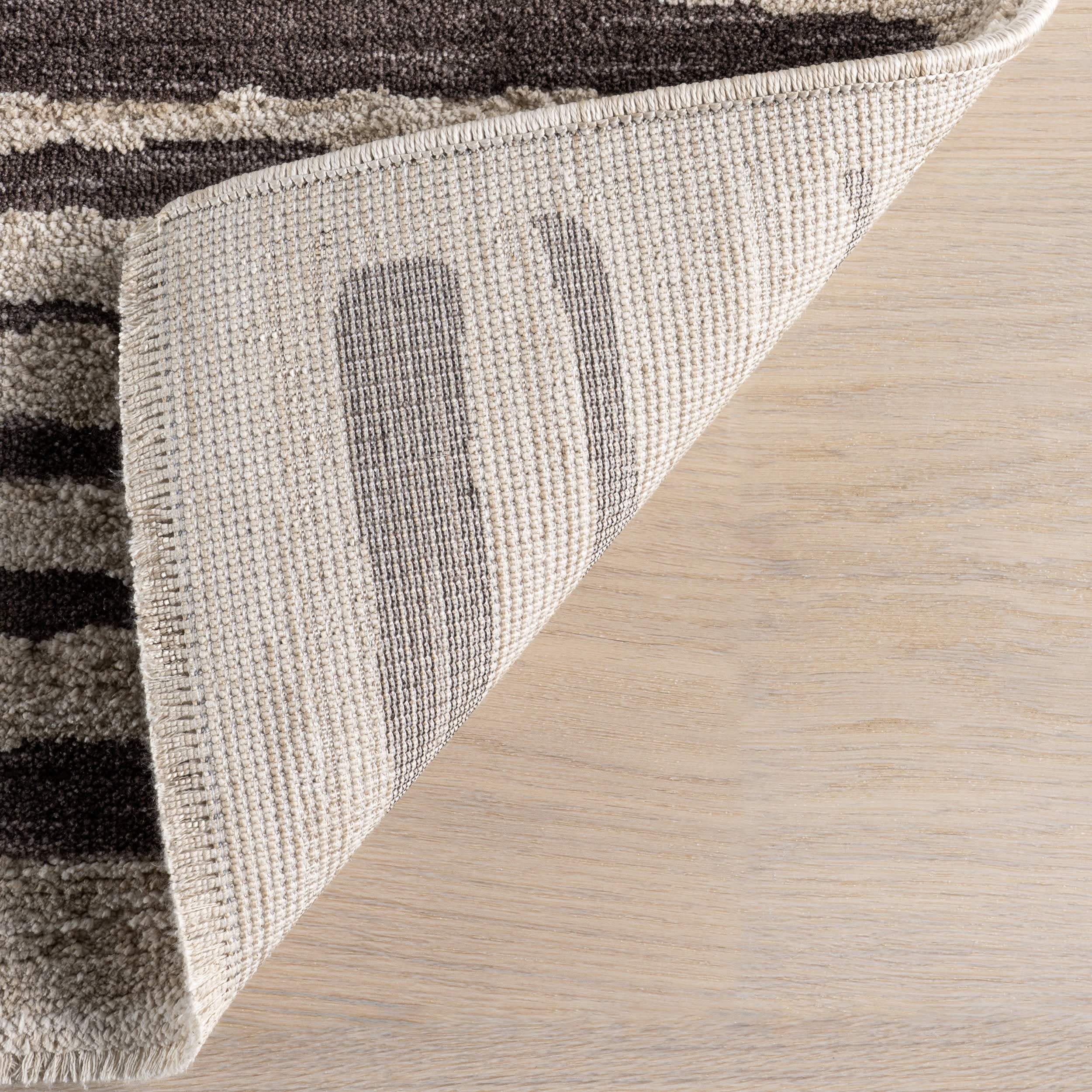 Banke Striped Rug | Beige - Image 6