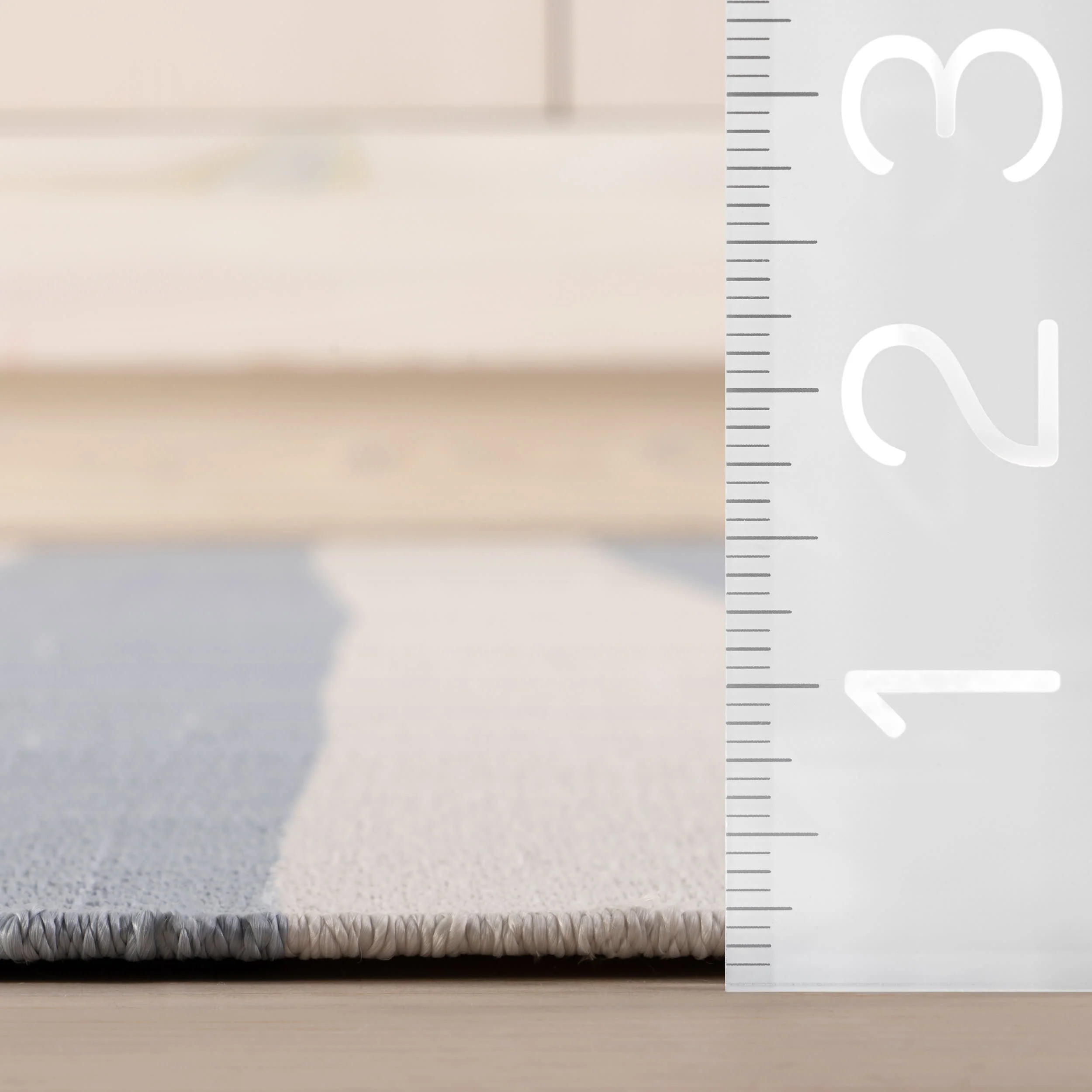 Banks Stripe Handwoven Indoor/Outdoor Rug | Swedish Blue - Image 7