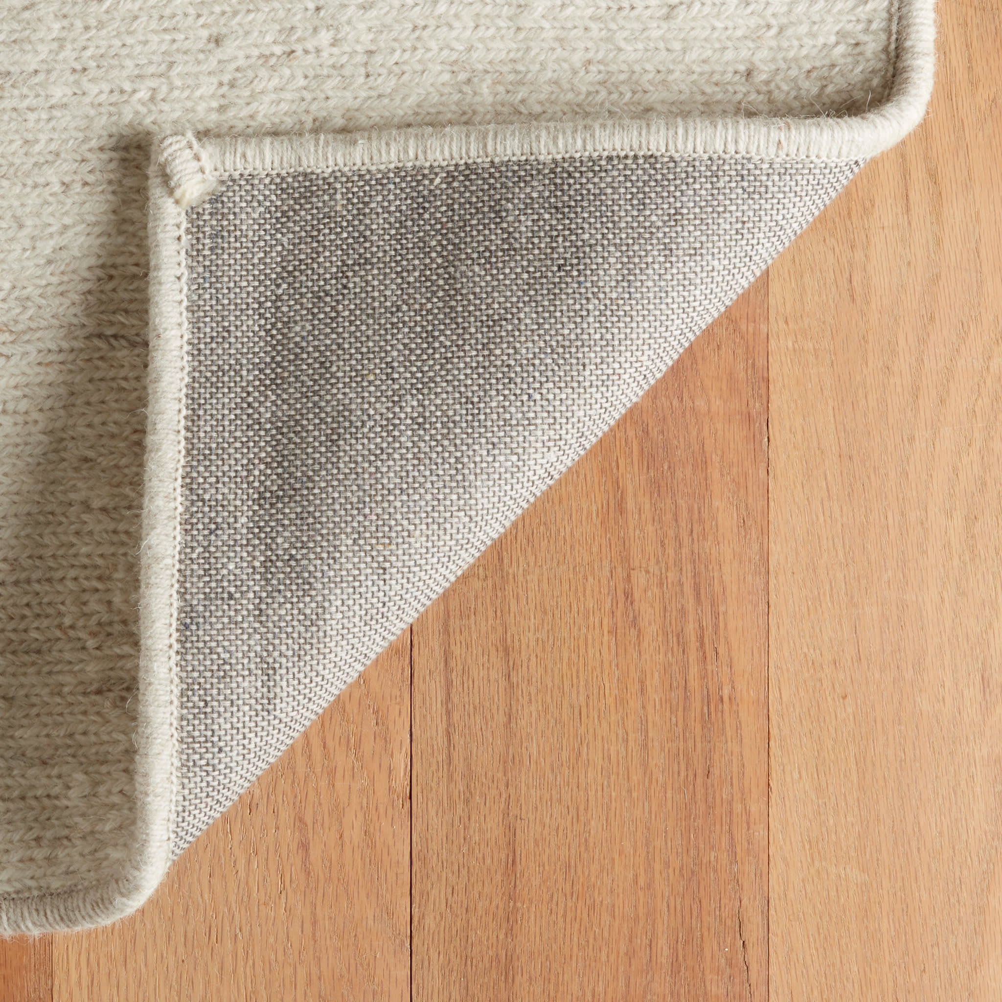 Barlow Woven Wool Custom Rug | Ivory - Image 6