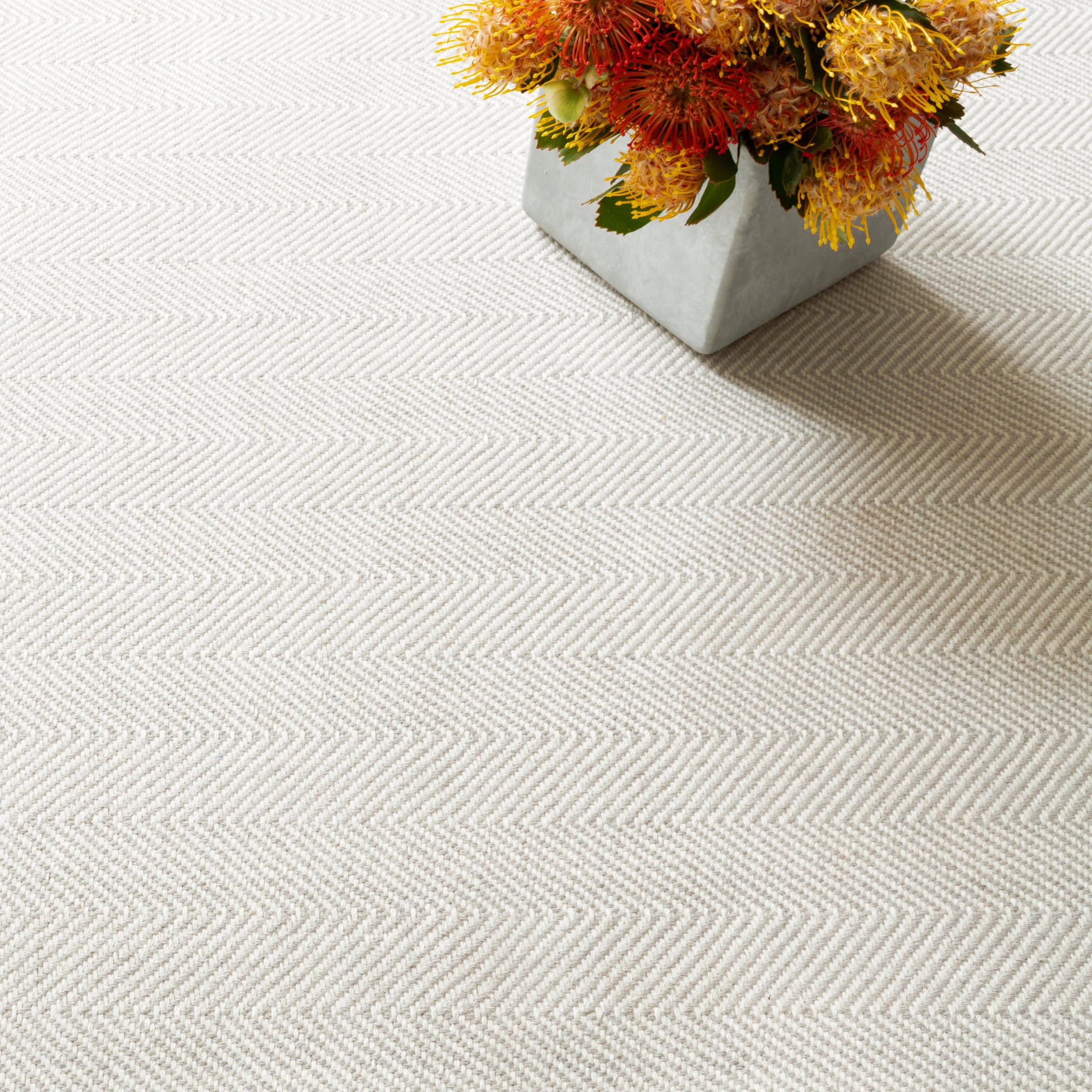 Batiste Woven Wool Custom Rug | Grey - Image 2